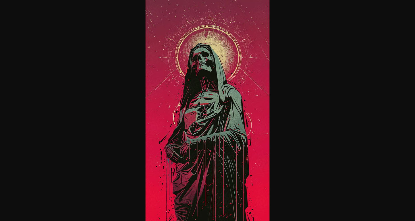 Mother Muerte 09 by 16 146 SN2066 - Sweet As Hell Designs