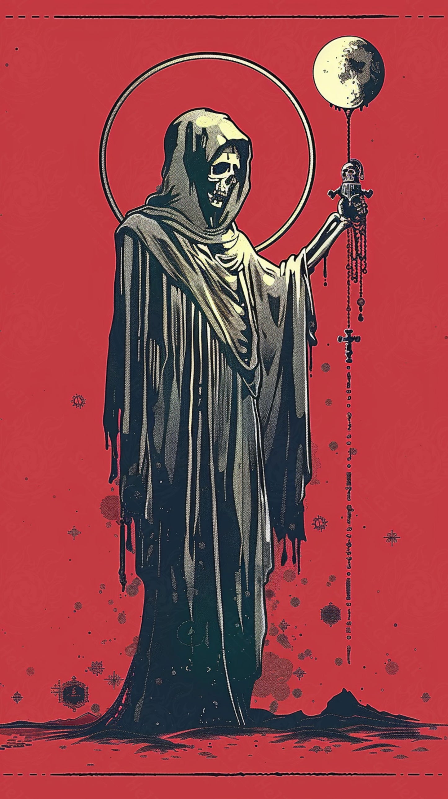 Mother Muerte 09 by 16 147 SN2067 - Sweet As Hell Designs