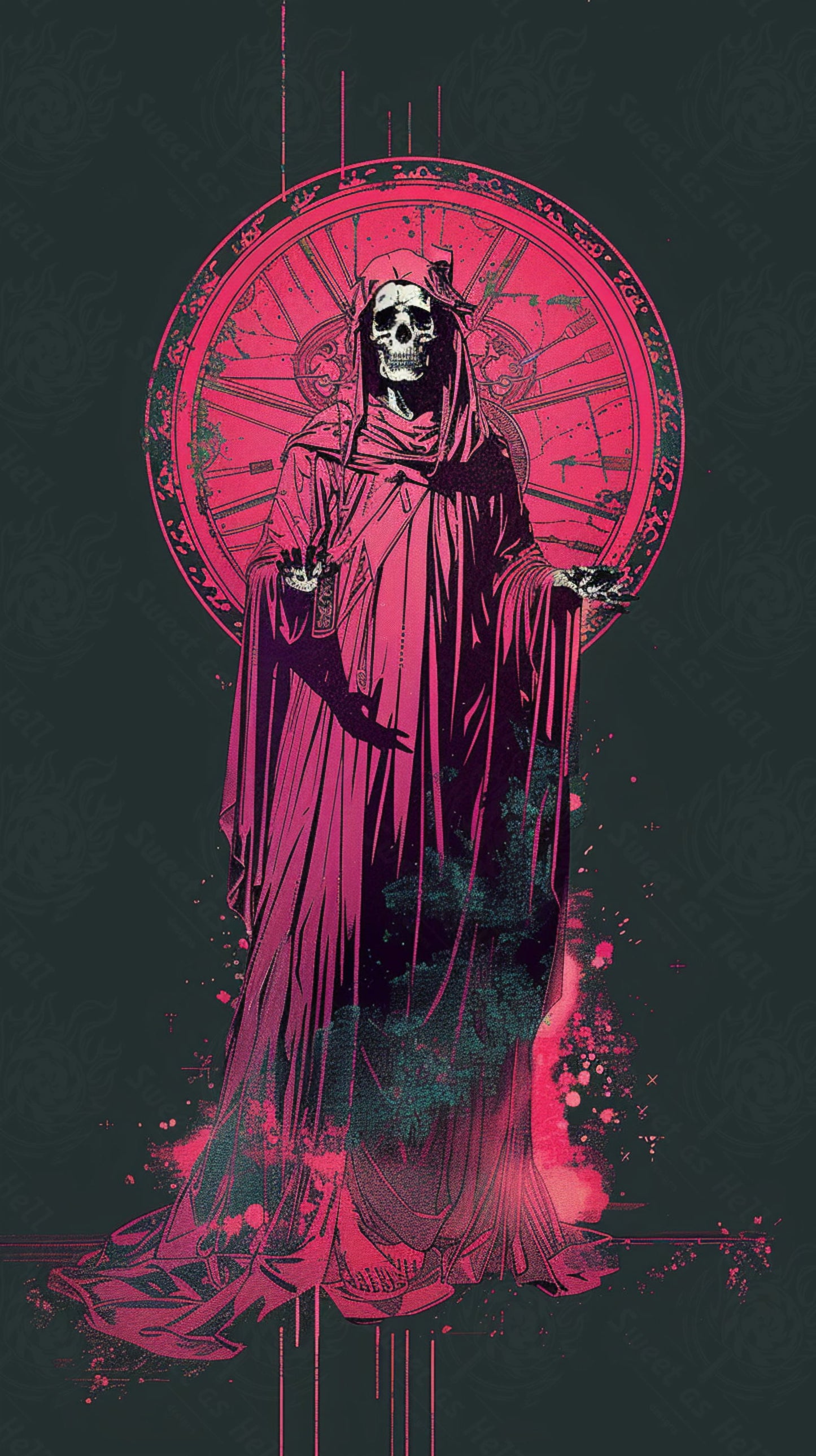 Mother Muerte 09 by 16 148 SN2068 - Sweet As Hell Designs