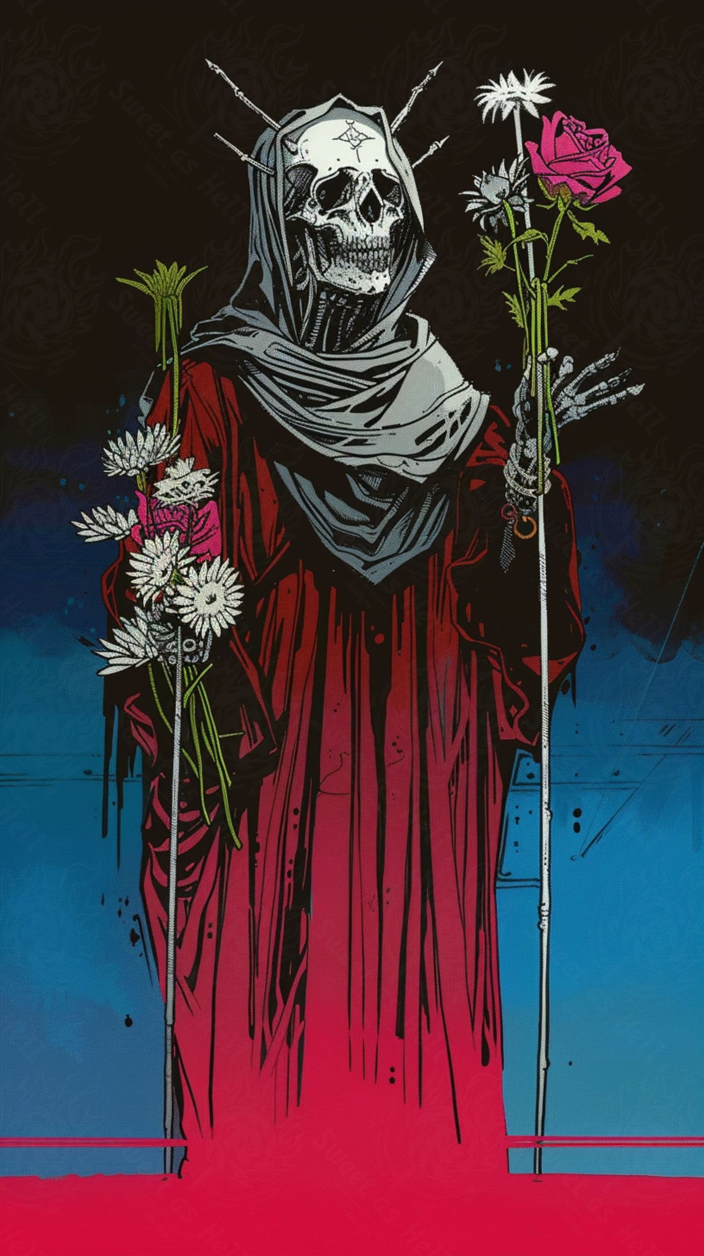 Mother Muerte 09 by 16 149 SN2069 - Sweet As Hell Designs