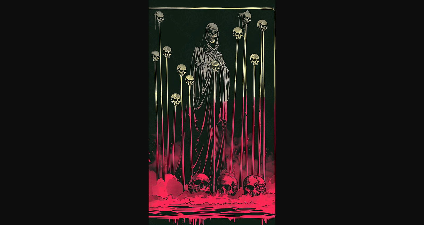 Mother Muerte 09 by 16 150 SN2070 - Sweet As Hell Designs