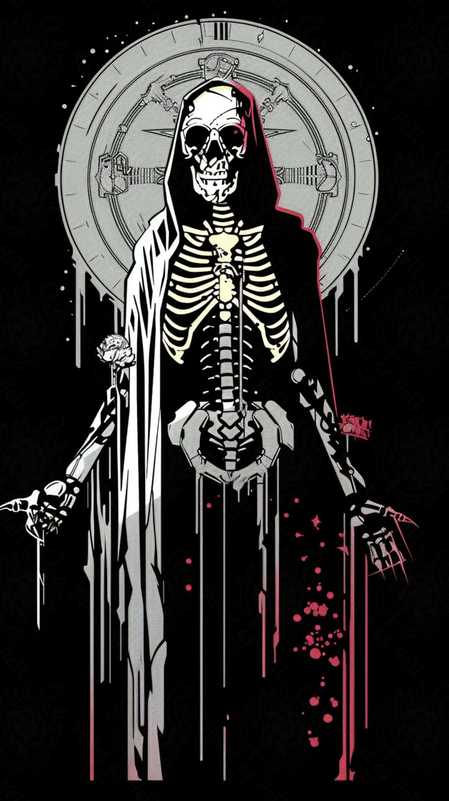 Mother Muerte 09 by 16 151 SN2071 - Sweet As Hell Designs
