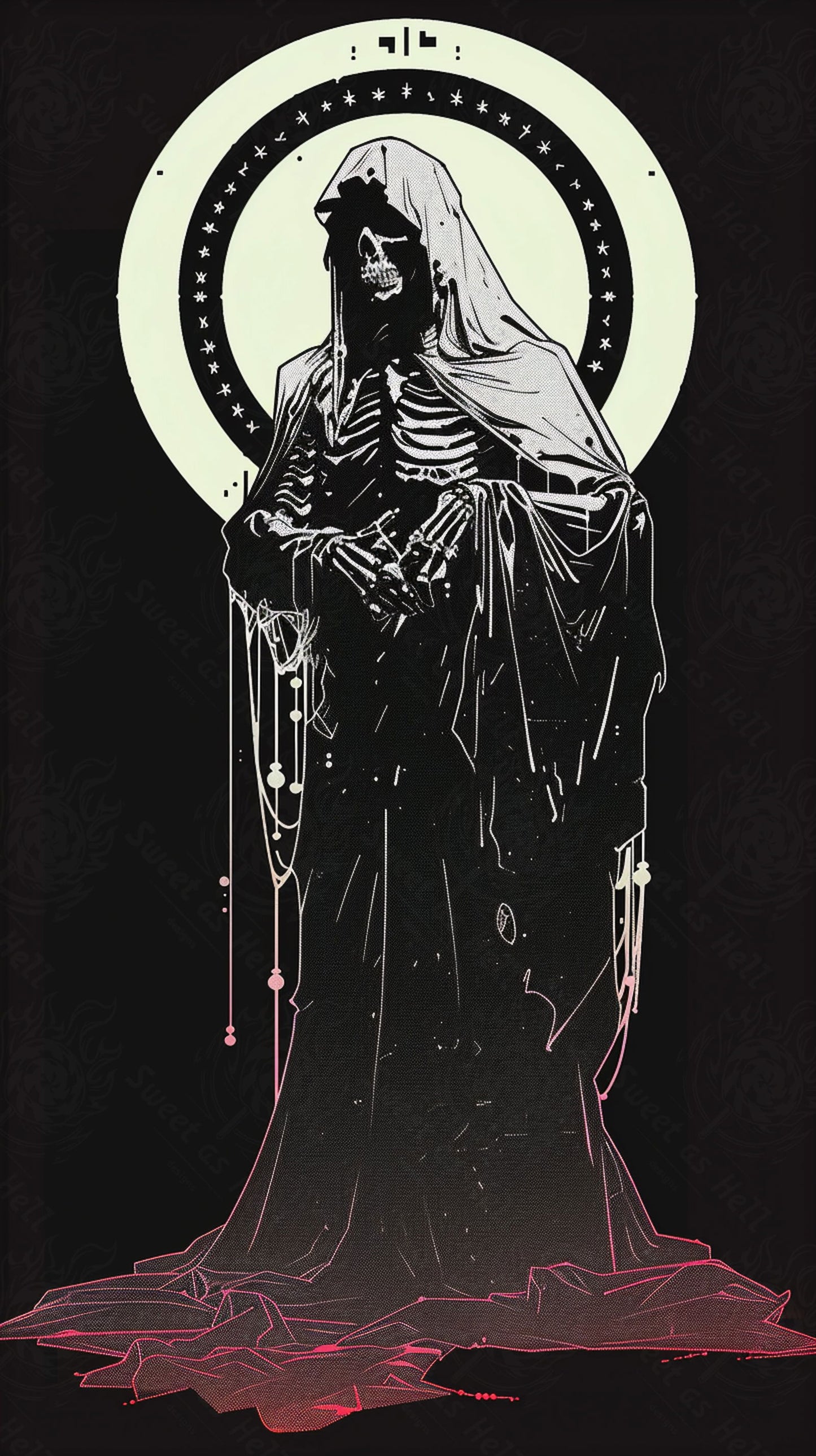 Mother Muerte 09 by 16 154 SN2074 - Sweet As Hell Designs