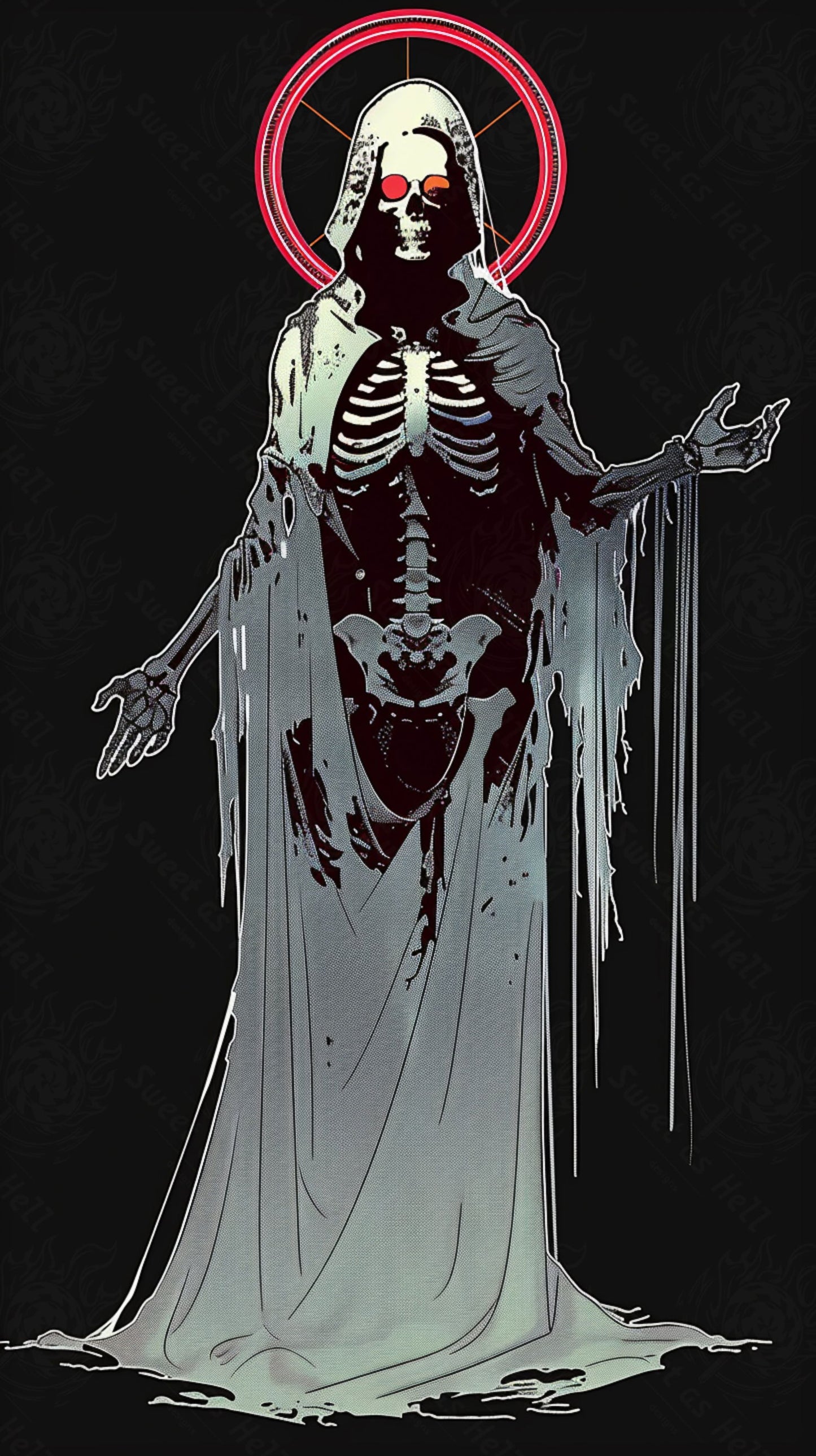 Mother Muerte 09 by 16 158 SN2078 - Sweet As Hell Designs
