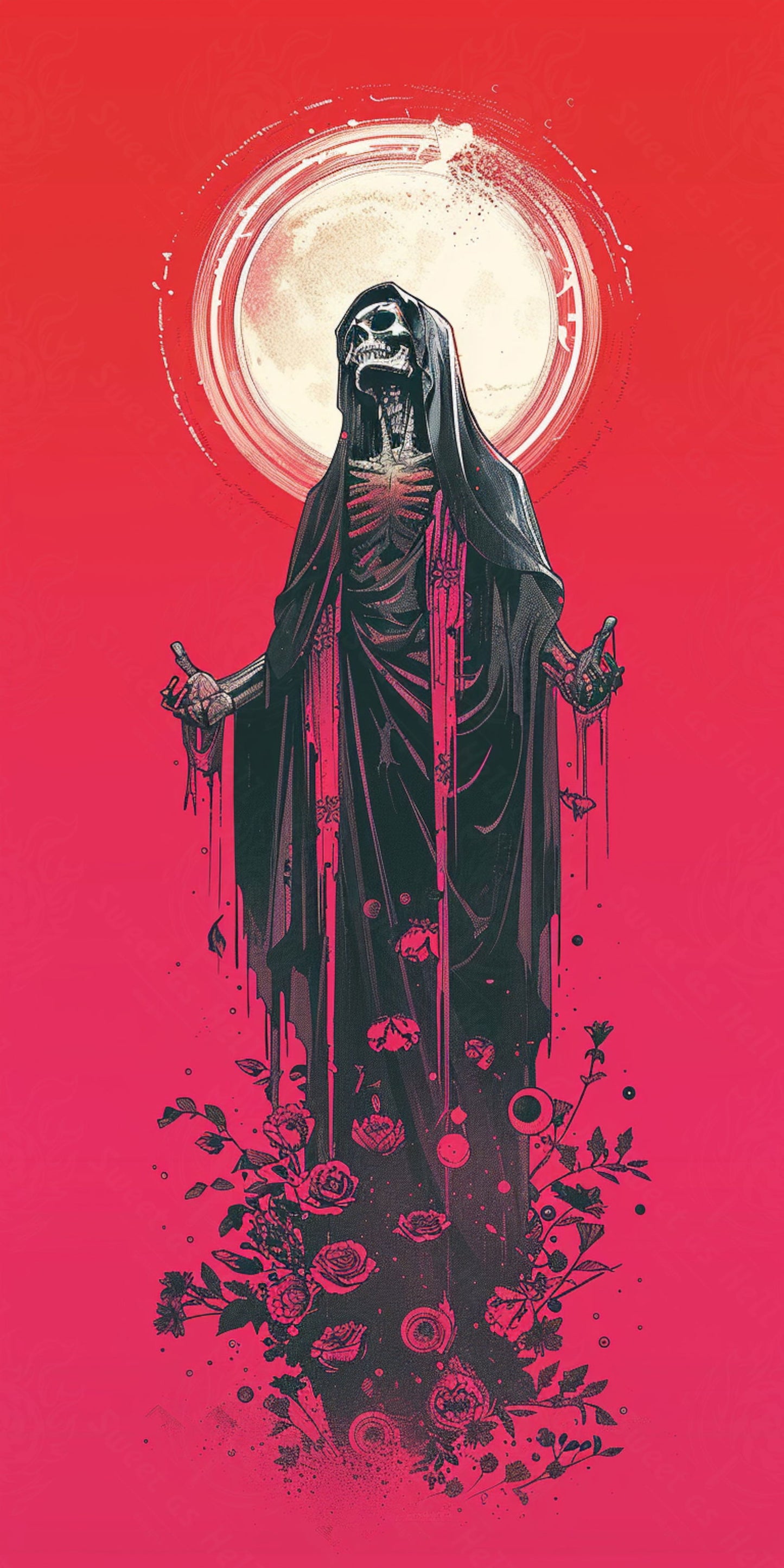 Mother Muerte 09 by 16 161 SN2081 - Sweet As Hell Designs