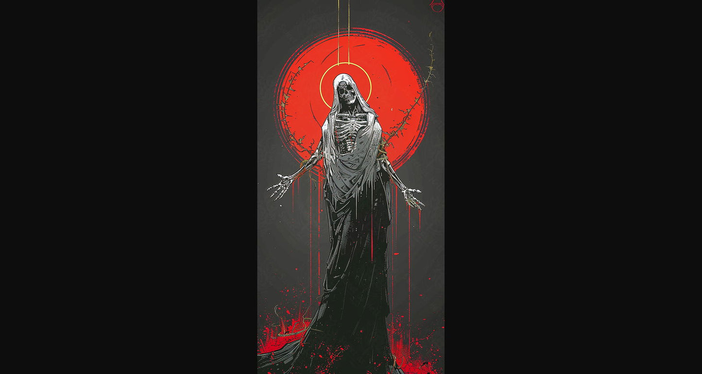 Mother Muerte 09 by 16 164 SN2084 - Sweet As Hell Designs