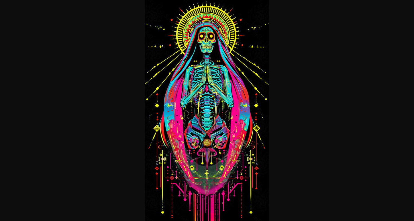 Mother Muerte 09 by 16 165 SN2085 - Sweet As Hell Designs