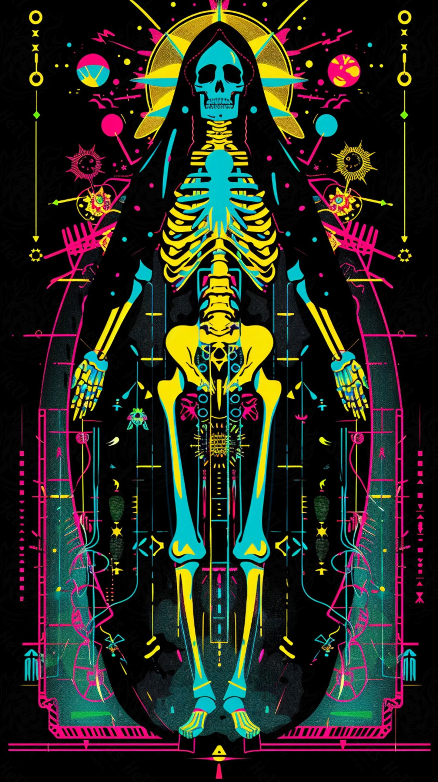 Mother Muerte 09 by 16 167 SN2087 - Sweet As Hell Designs