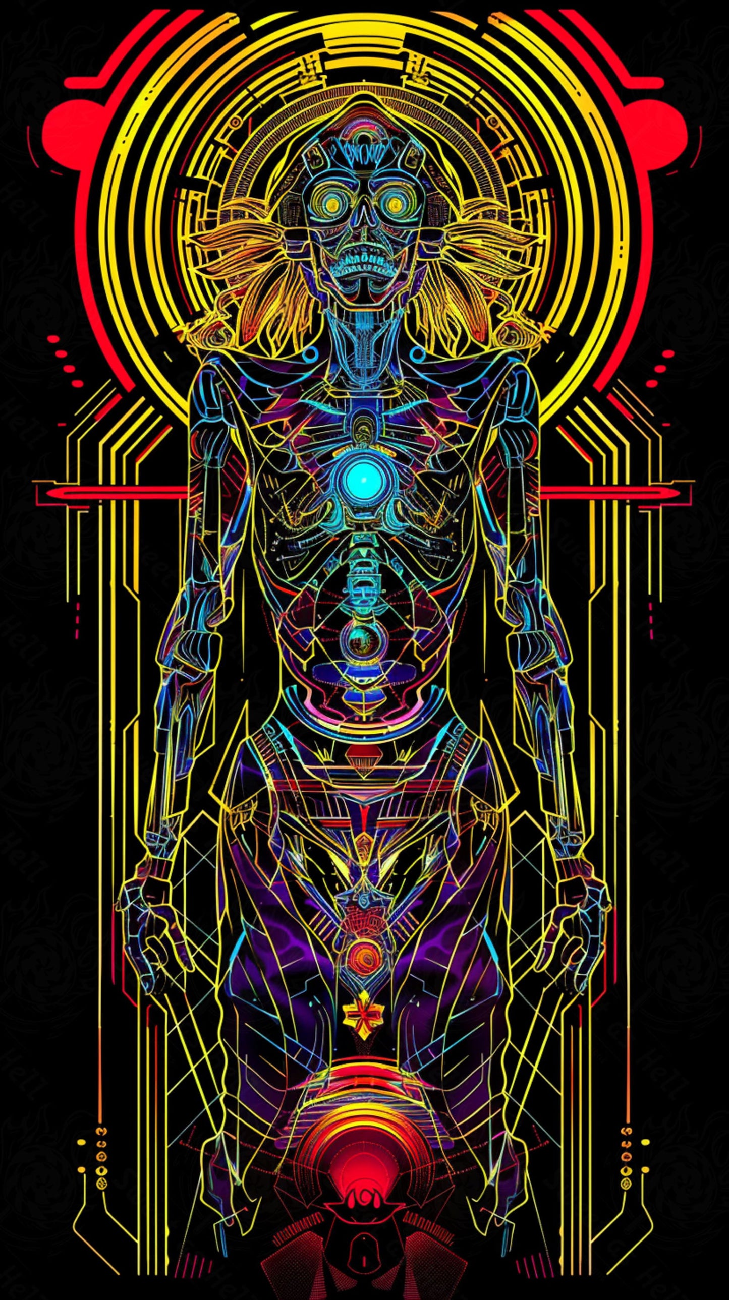 Mother Muerte 09 by 16 169 SN2089 - Sweet As Hell Designs