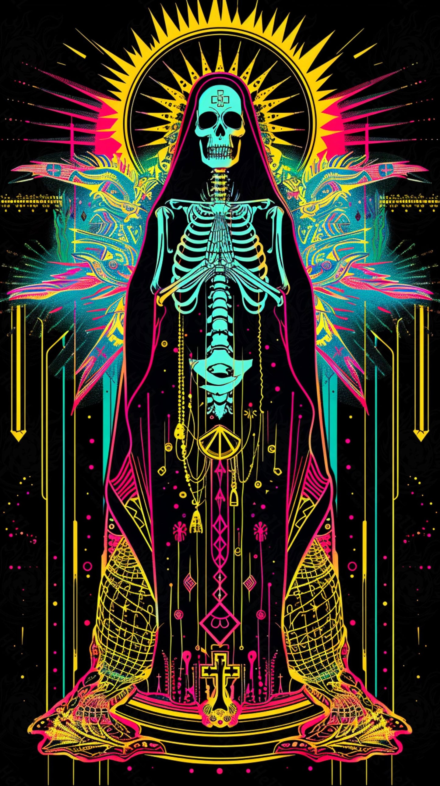 Mother Muerte 09 by 16 172 SN2092 - Sweet As Hell Designs