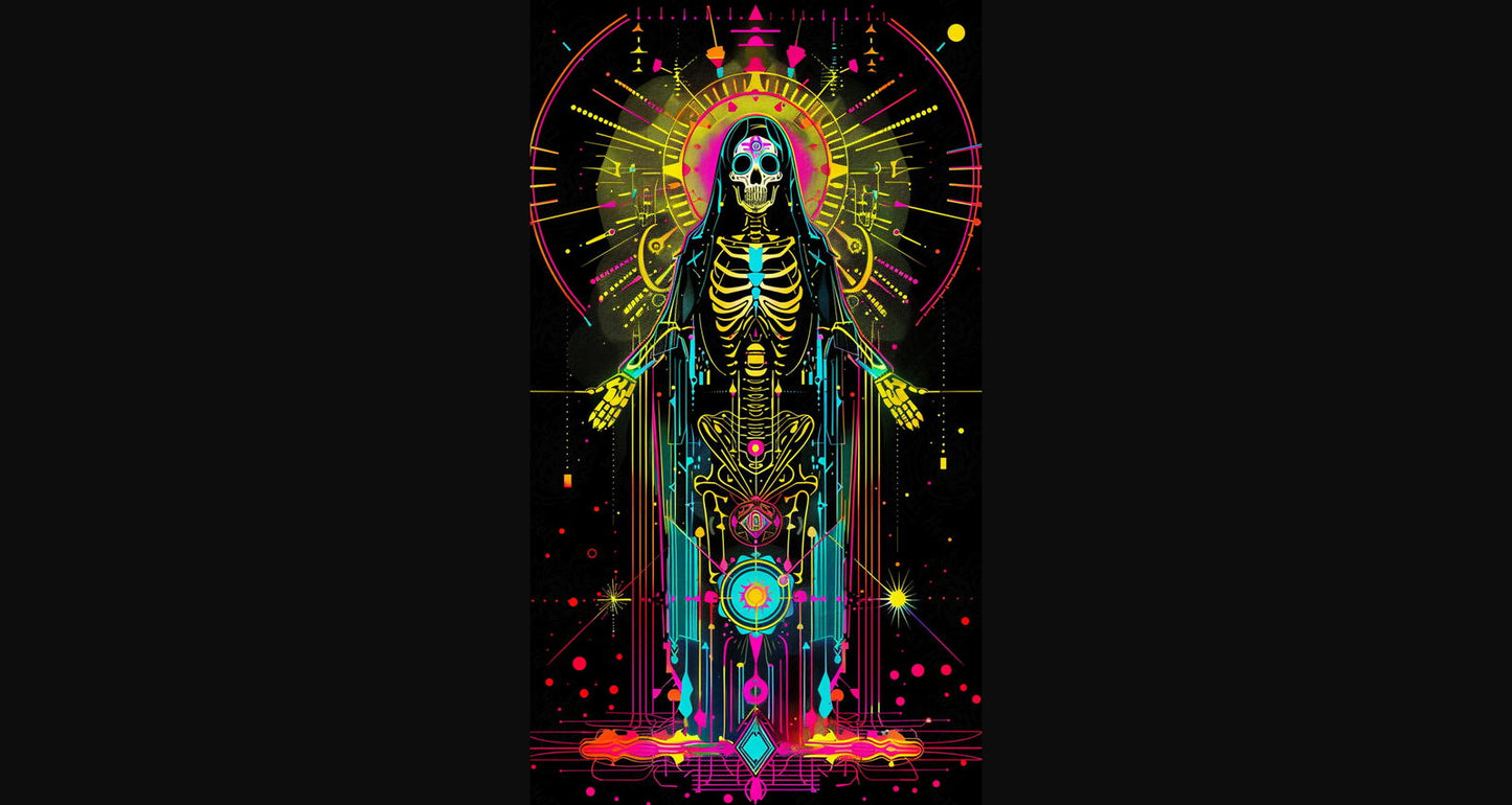 Mother Muerte 09 by 16 175 SN2095 - Sweet As Hell Designs