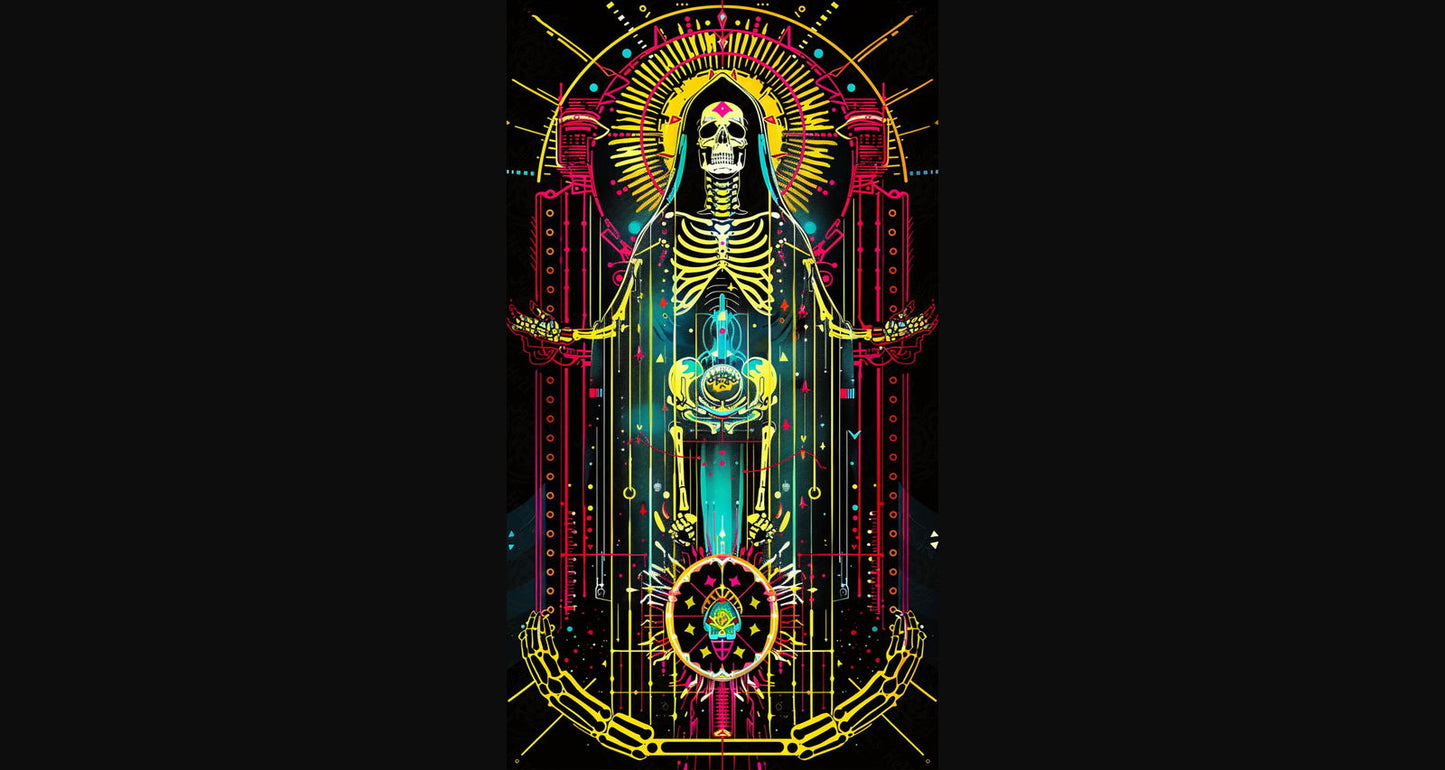 Mother Muerte 09 by 16 176 SN2096 - Sweet As Hell Designs