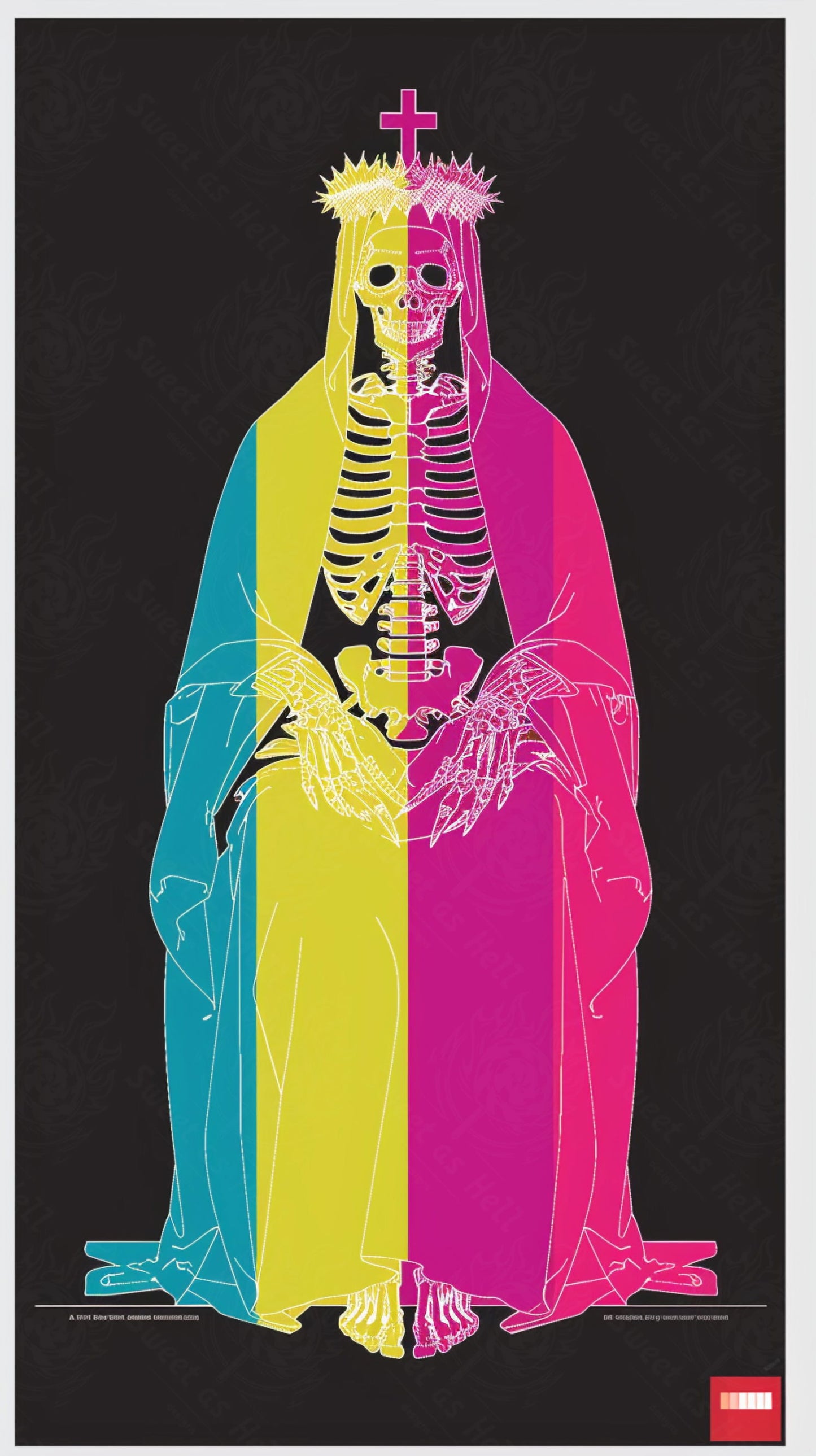 Mother Muerte 09 by 16 188 SN2108 - Sweet As Hell Designs