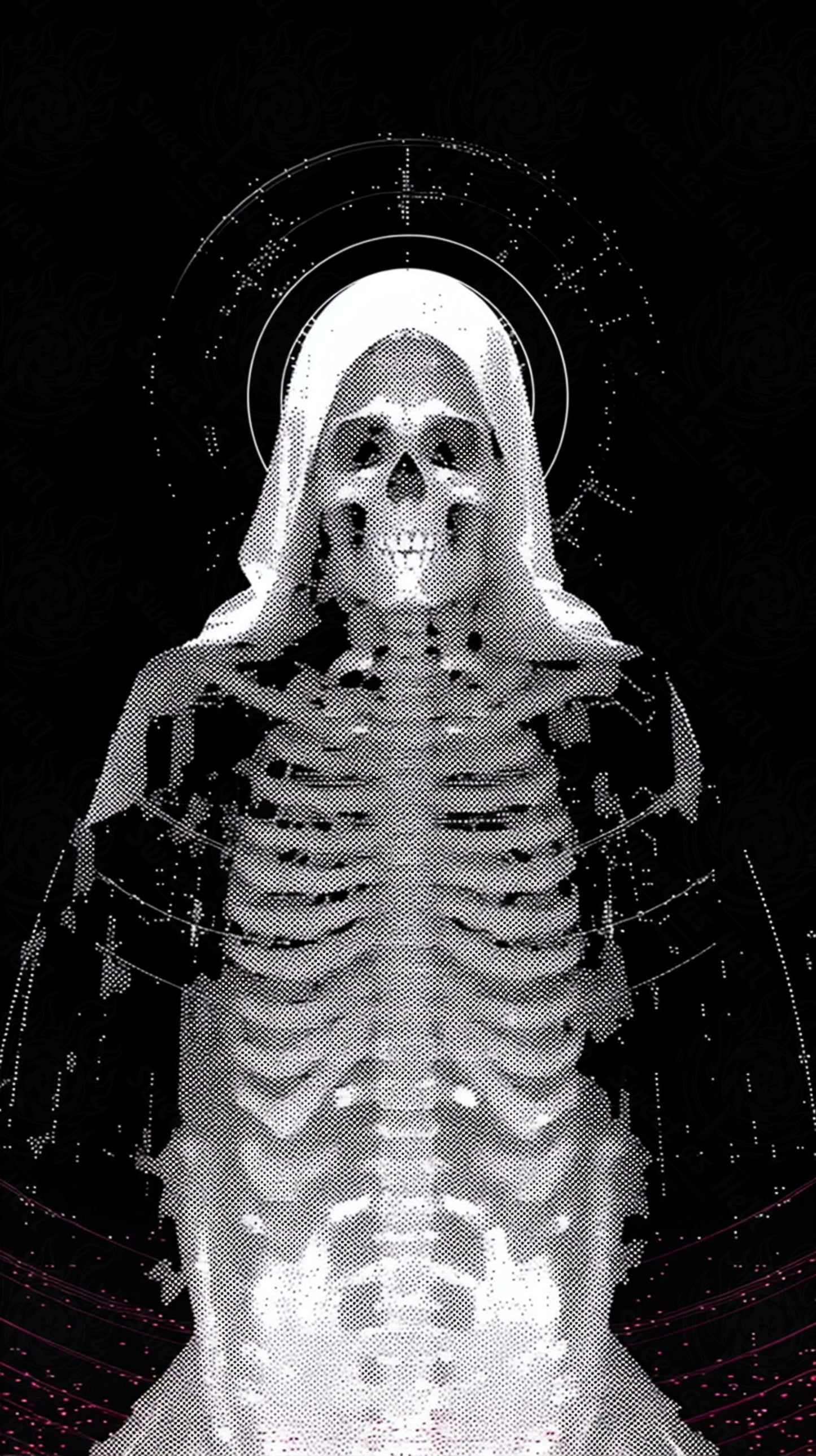 Mother Muerte 09 by 16 192 SN2112 - Sweet As Hell Designs