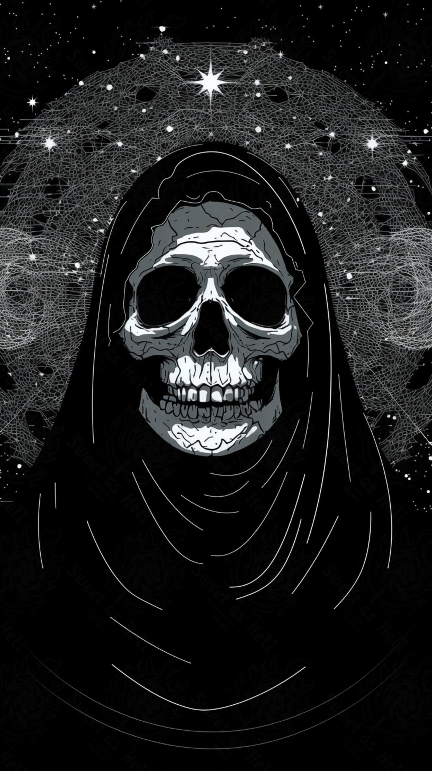 Mother Muerte 09 by 16 196 SN2116 - Sweet As Hell Designs