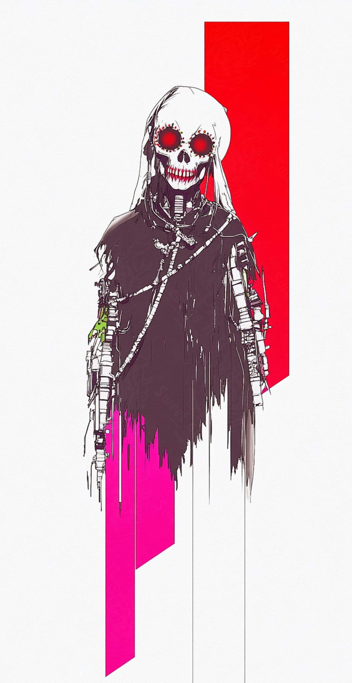 Mother Muerte 09 by 16 205 SN2125 - Sweet As Hell Designs