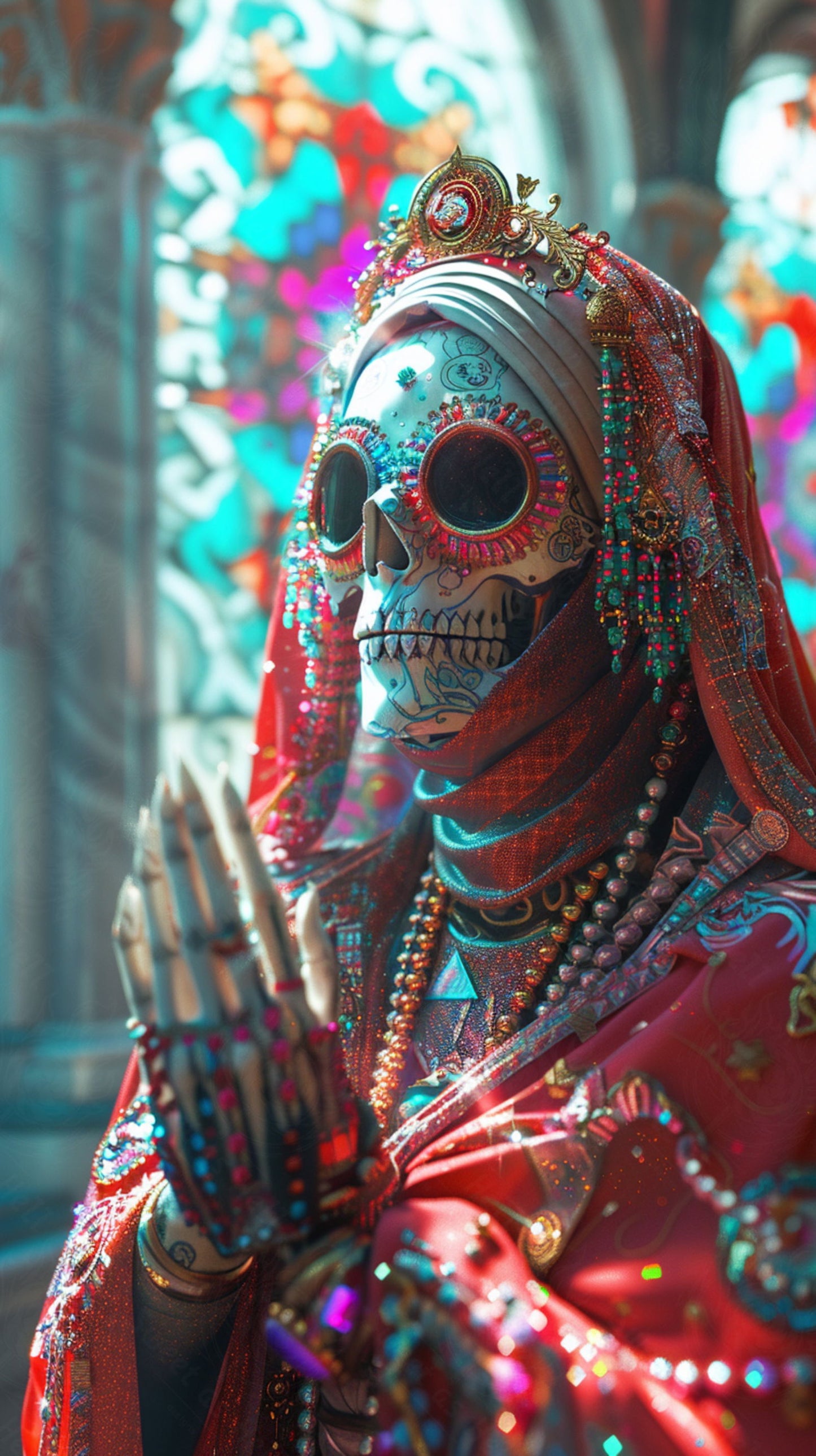 Mother Muerte 09 by 16 214 SN2134 - Sweet As Hell Designs
