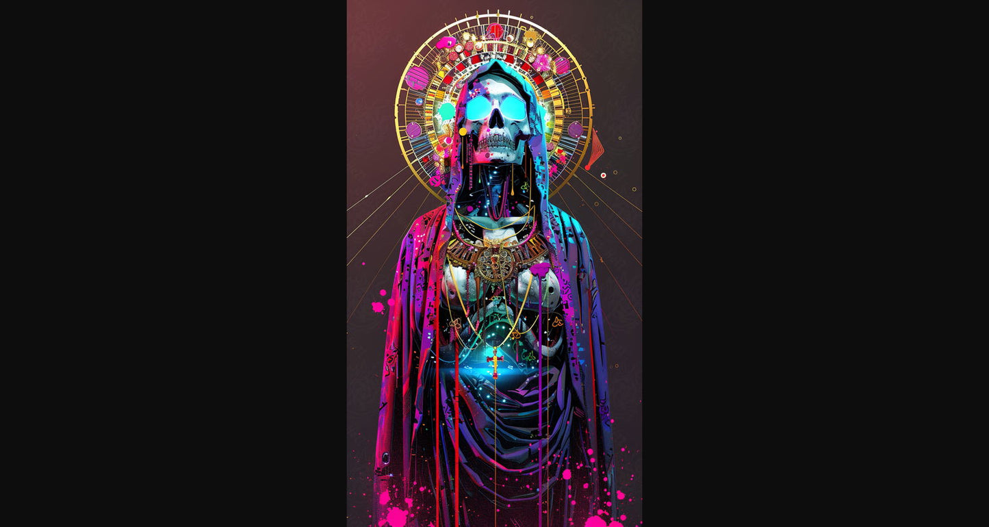 Mother Muerte 09 by 16 226 SN2146 - Sweet As Hell Designs