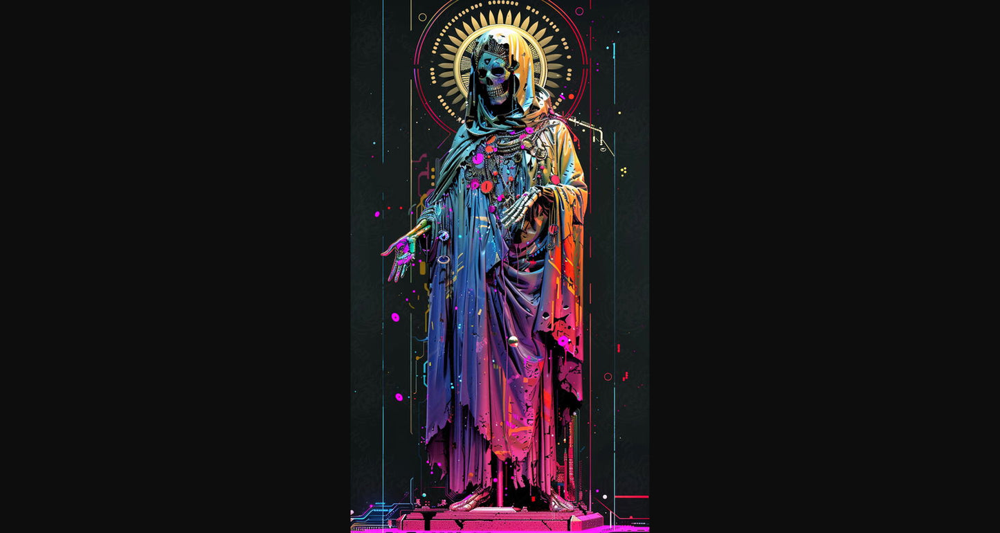Mother Muerte 09 by 16 228 SN2148 - Sweet As Hell Designs