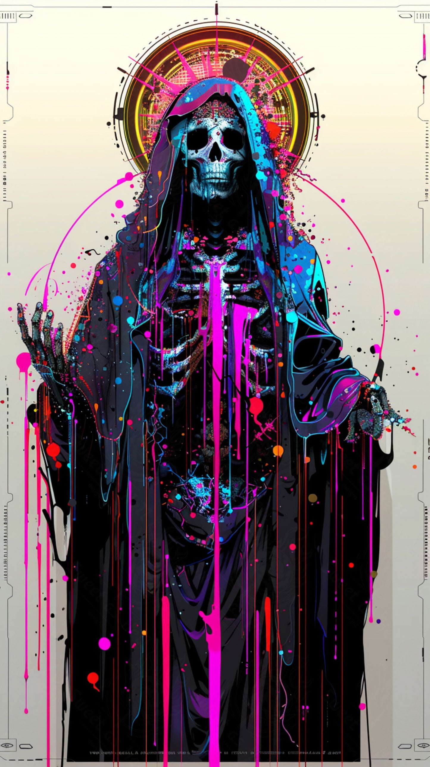 Mother Muerte 09 by 16 229 SN2149 - Sweet As Hell Designs