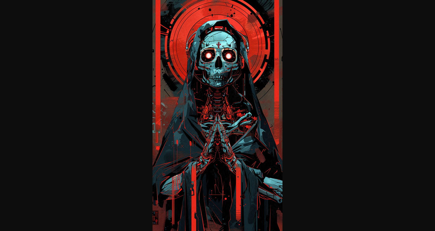 Mother Muerte 09 by 16 238 SN2158 - Sweet As Hell Designs