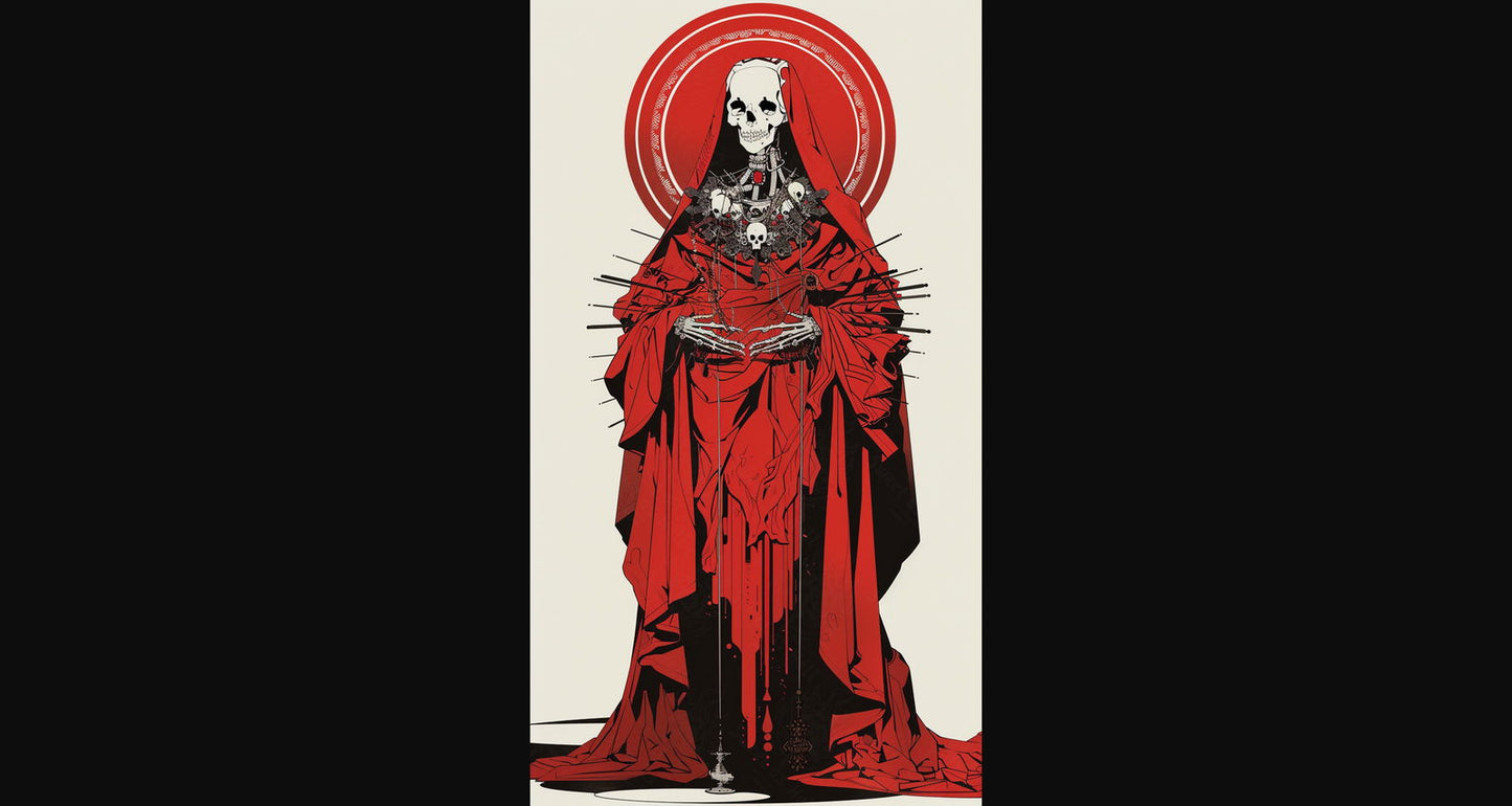 Mother Muerte 09 by 16 239 SN2159 - Sweet As Hell Designs