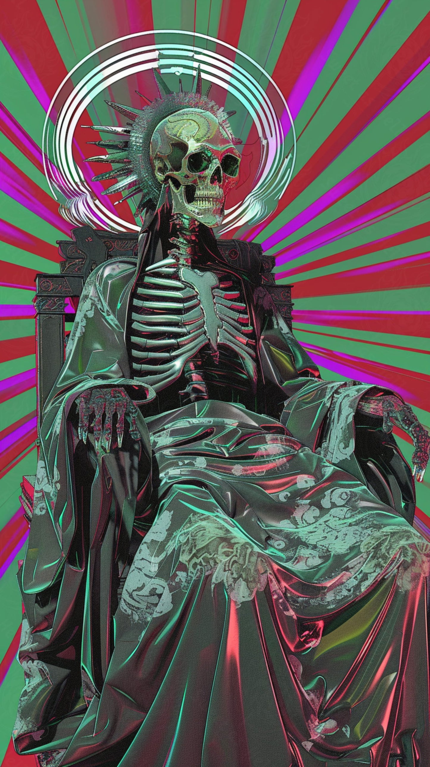 Mother Muerte 09 by 16 241 SN2161 - Sweet As Hell Designs