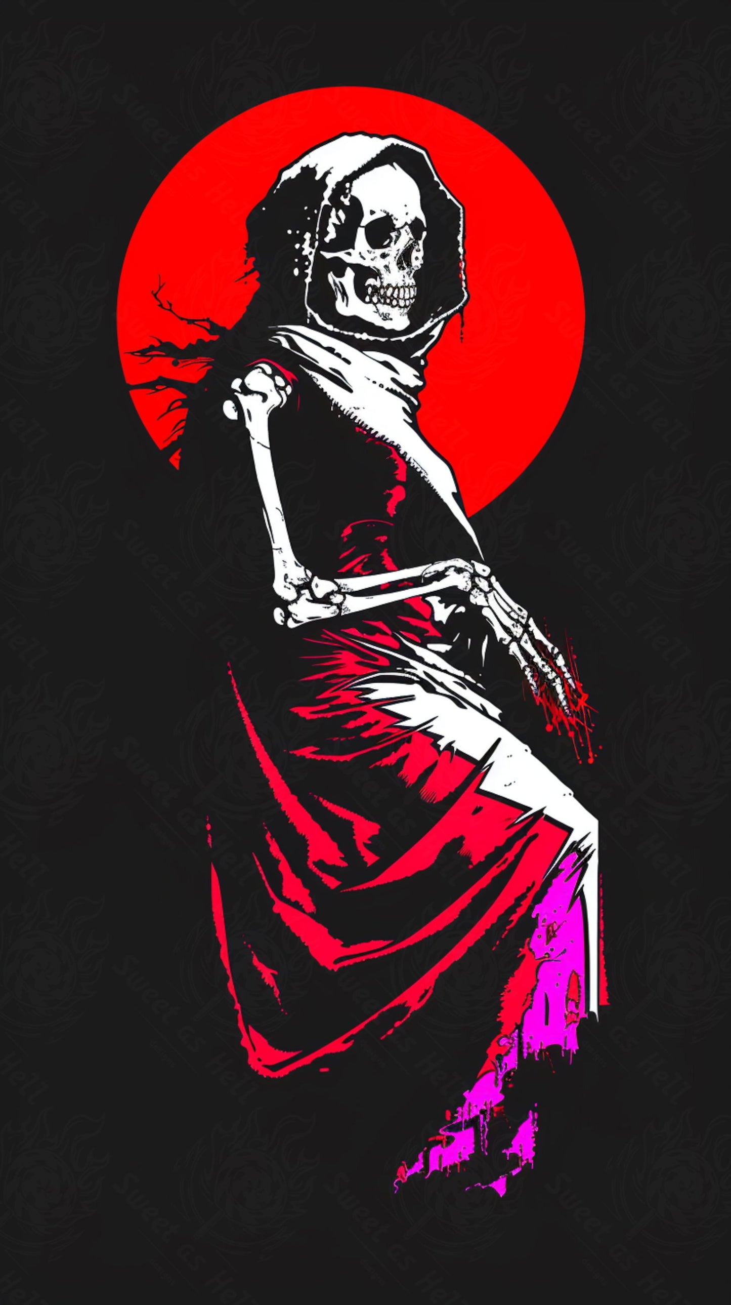 Mother Muerte 09 by 16 243 SN2163 - Sweet As Hell Designs