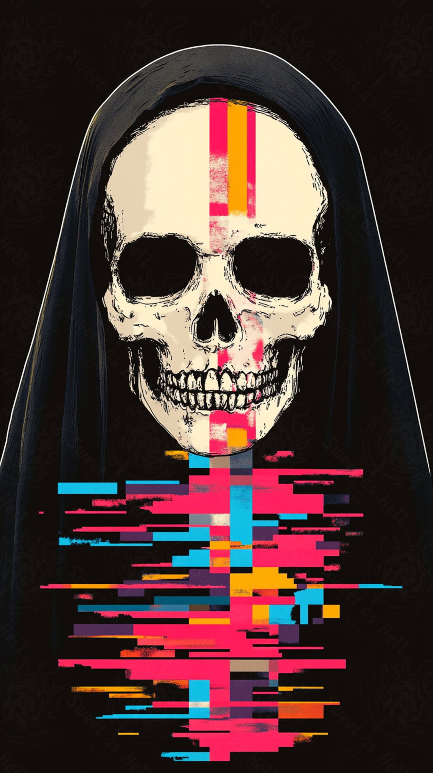 Mother Muerte 09 by 16 258 SN2178 - Sweet As Hell Designs