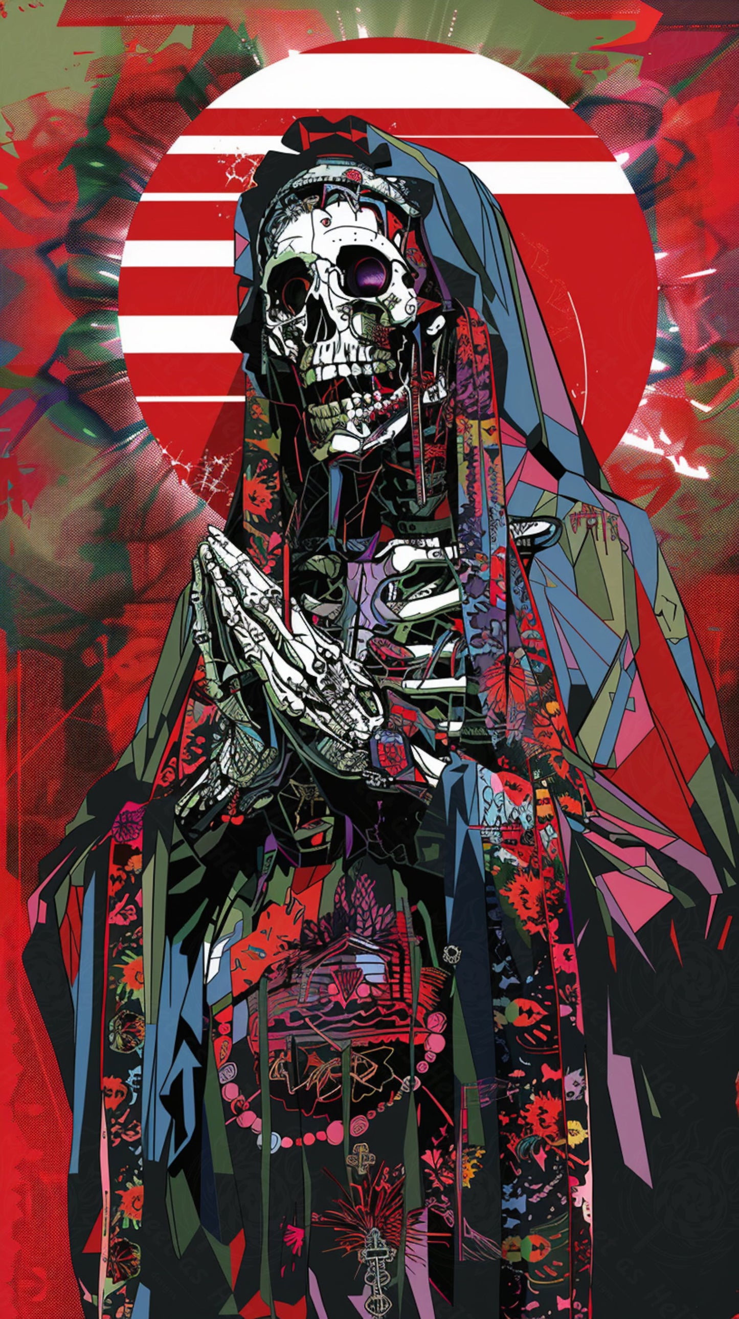 Mother Muerte 09 by 16 264 SN2184 - Sweet As Hell Designs