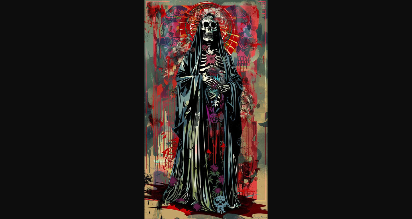 Mother Muerte 09 by 16 266 SN2186 - Sweet As Hell Designs