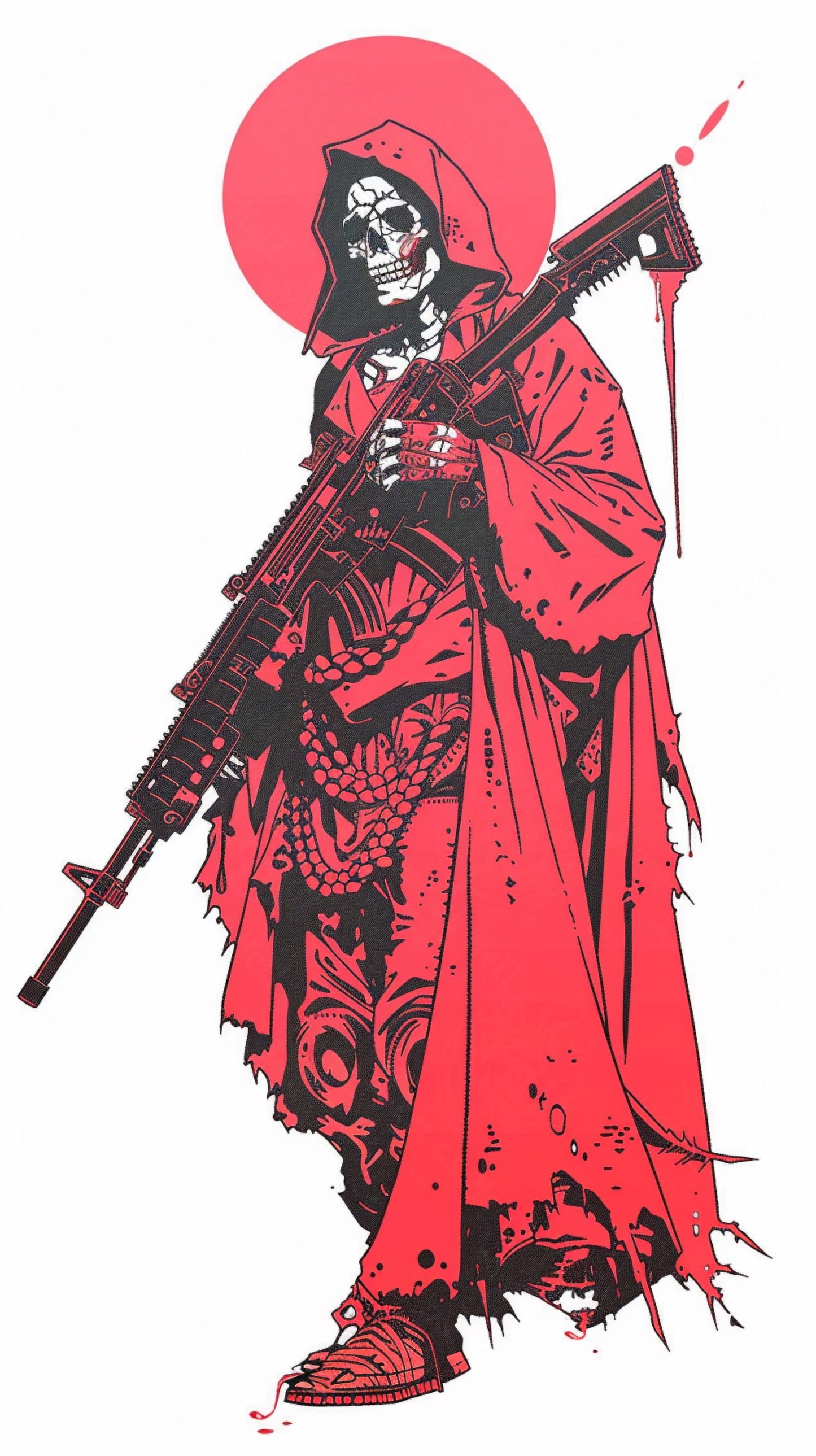 Mother Muerte 09 by 16 275 SN2195 - Sweet As Hell Designs