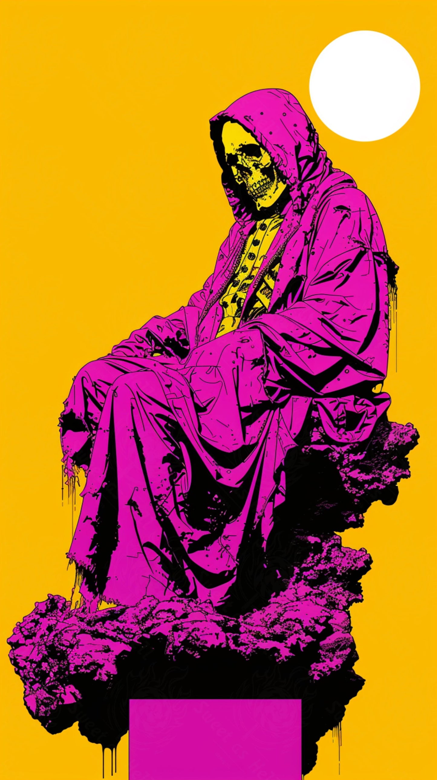 Mother Muerte 09 by 16 276 SN2196 - Sweet As Hell Designs