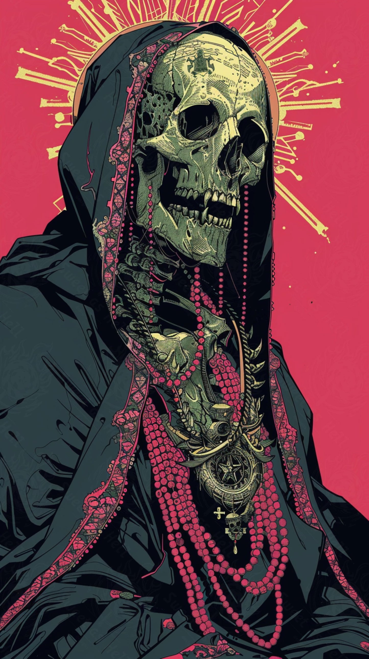 Mother Muerte 09 by 16 283 SN2203 - Sweet As Hell Designs