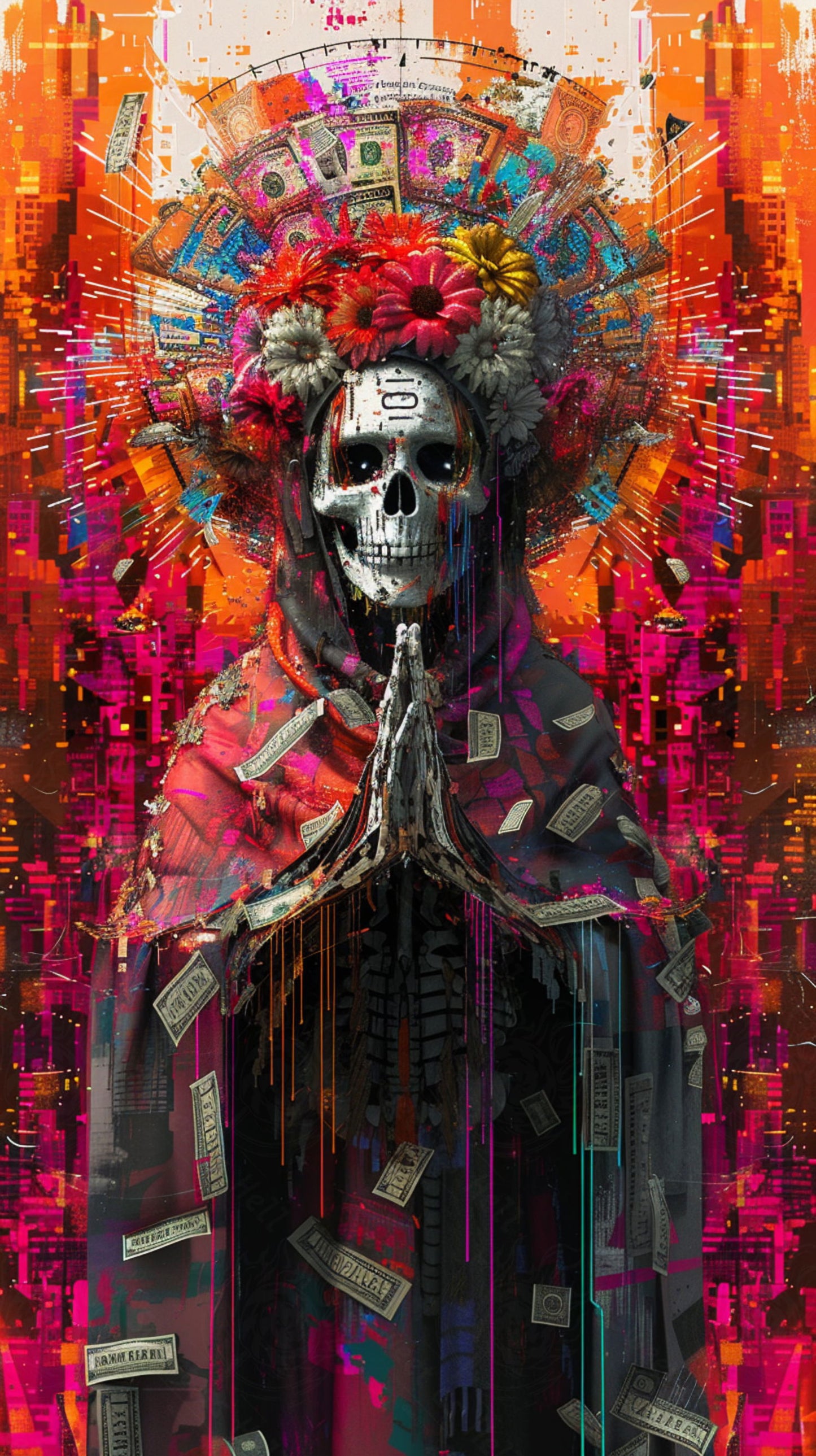 Mother Muerte 09 by 16 288 SN2208 - Sweet As Hell Designs