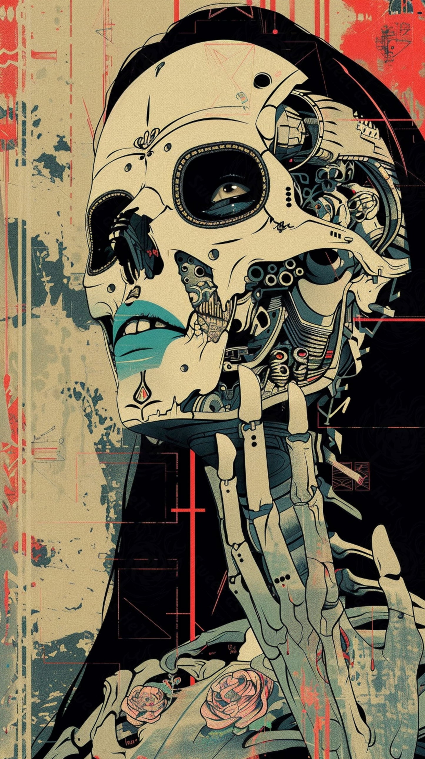 Mother Muerte 09 by 16 289 SN2209 - Sweet As Hell Designs