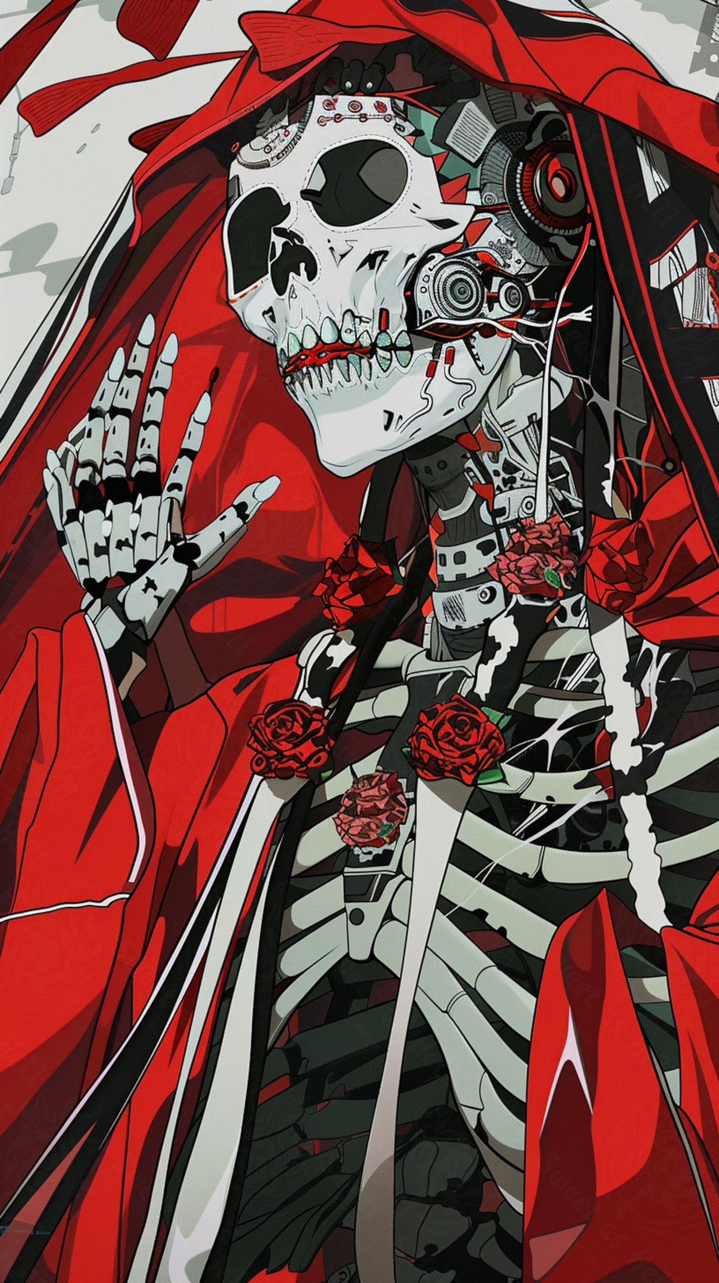 Mother Muerte 09 by 16 290 SN2210 - Sweet As Hell Designs