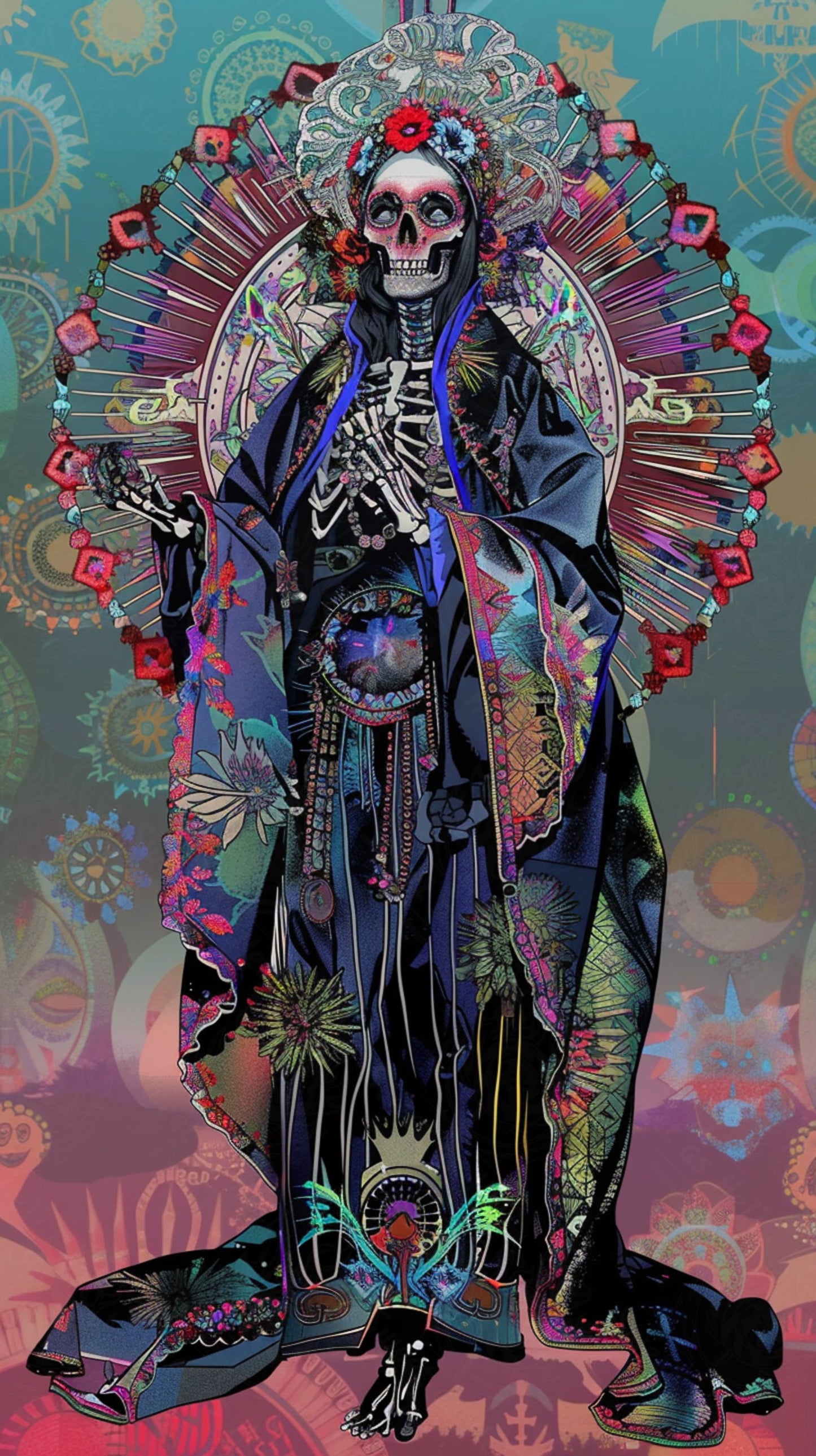 Mother Muerte 09 by 16 291 SN2211 - Sweet As Hell Designs