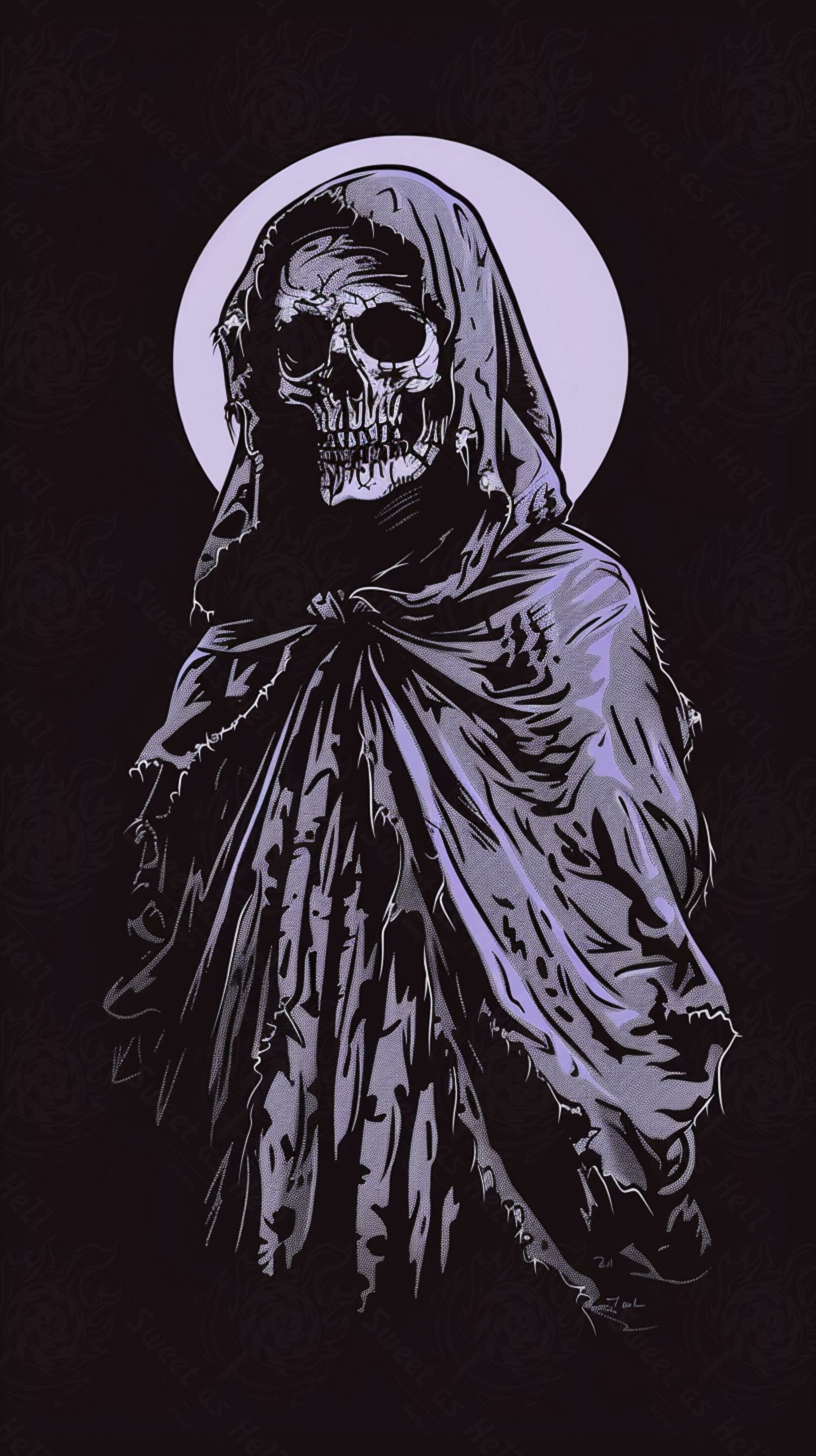Mother Muerte 09 by 16 293 SN2213 - Sweet As Hell Designs