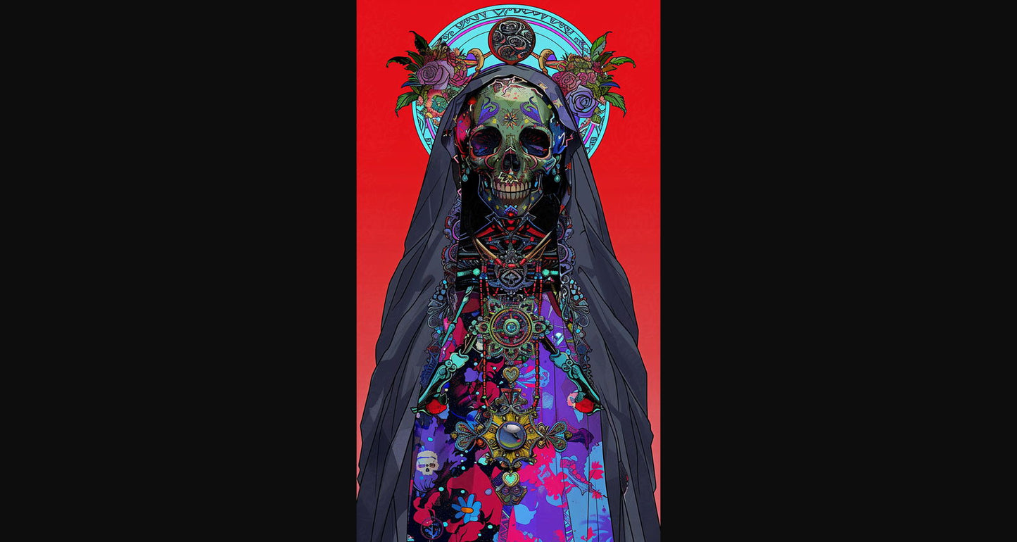 Mother Muerte 09 by 16 298 SN2218 - Sweet As Hell Designs