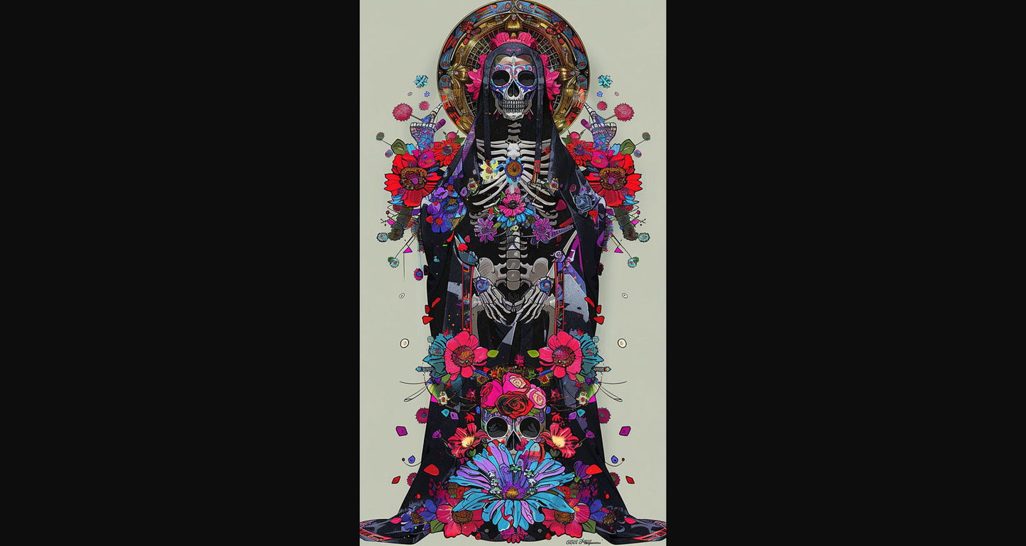 Mother Muerte 09 by 16 299 SN2219 - Sweet As Hell Designs