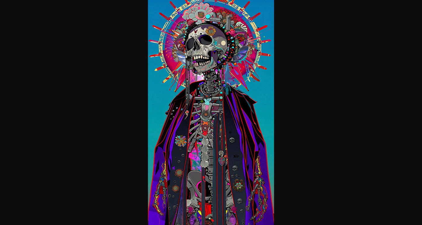 Mother Muerte 09 by 16 300 SN2220 - Sweet As Hell Designs
