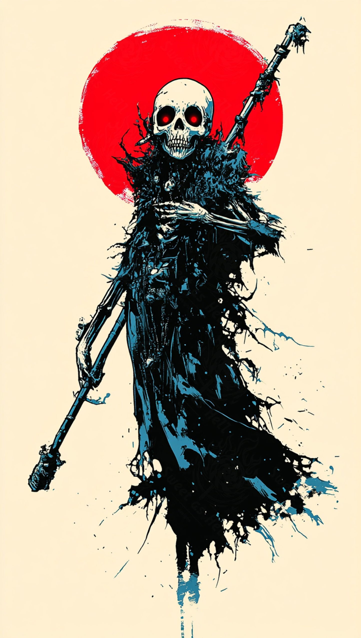 Mother Muerte 09 by 16 303 SN2223 - Sweet As Hell Designs