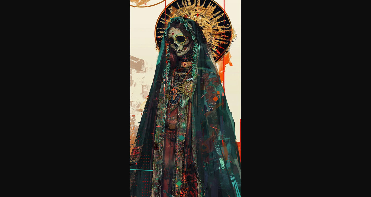 Mother Muerte 09 by 16 307 SN2227 - Sweet As Hell Designs