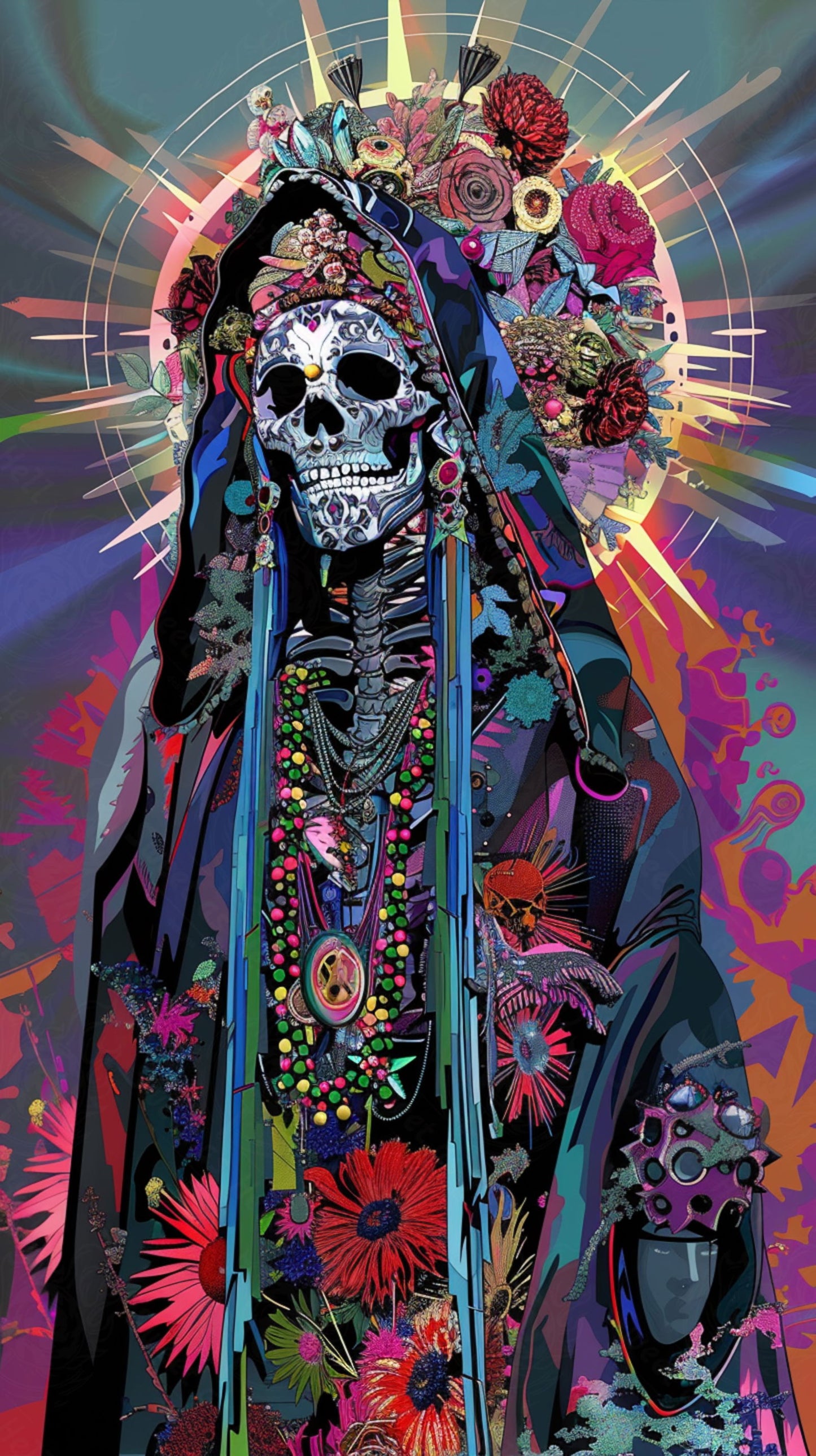 Mother Muerte 09 by 16 311 SN2231 - Sweet As Hell Designs