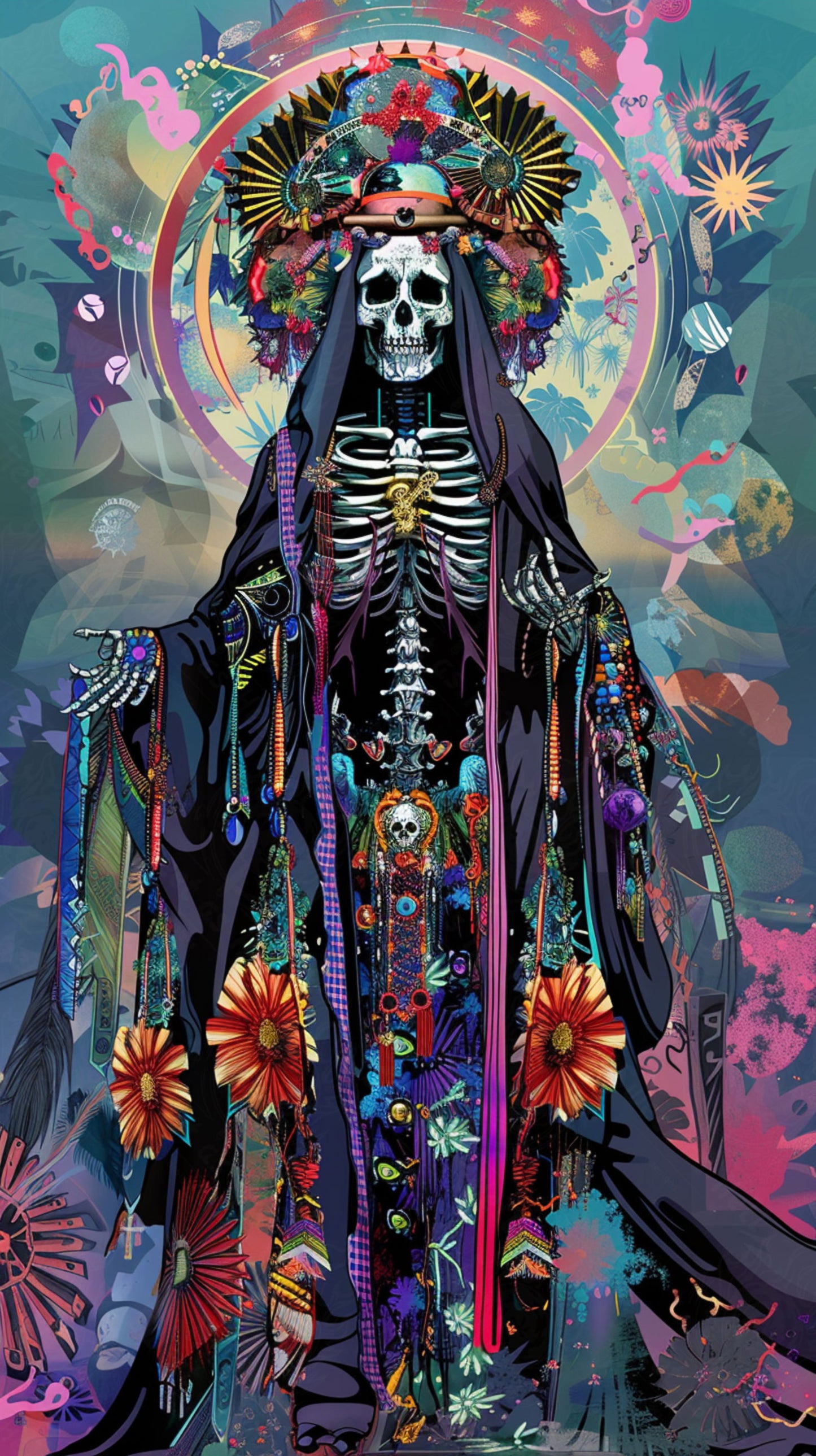 Mother Muerte 09 by 16 312 SN2232 - Sweet As Hell Designs