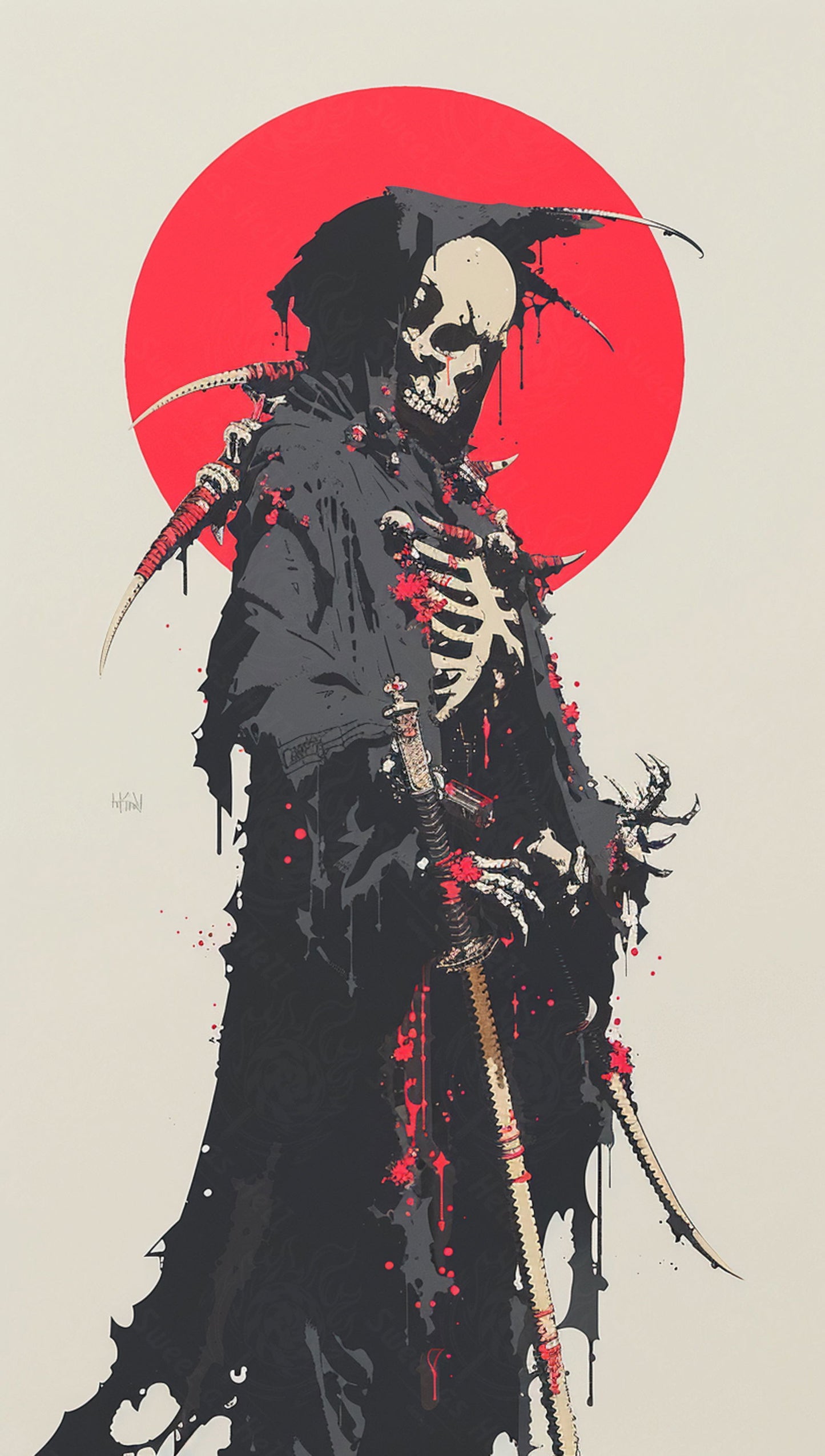 Mother Muerte 09 by 16 328 SN2248 - Sweet As Hell Designs