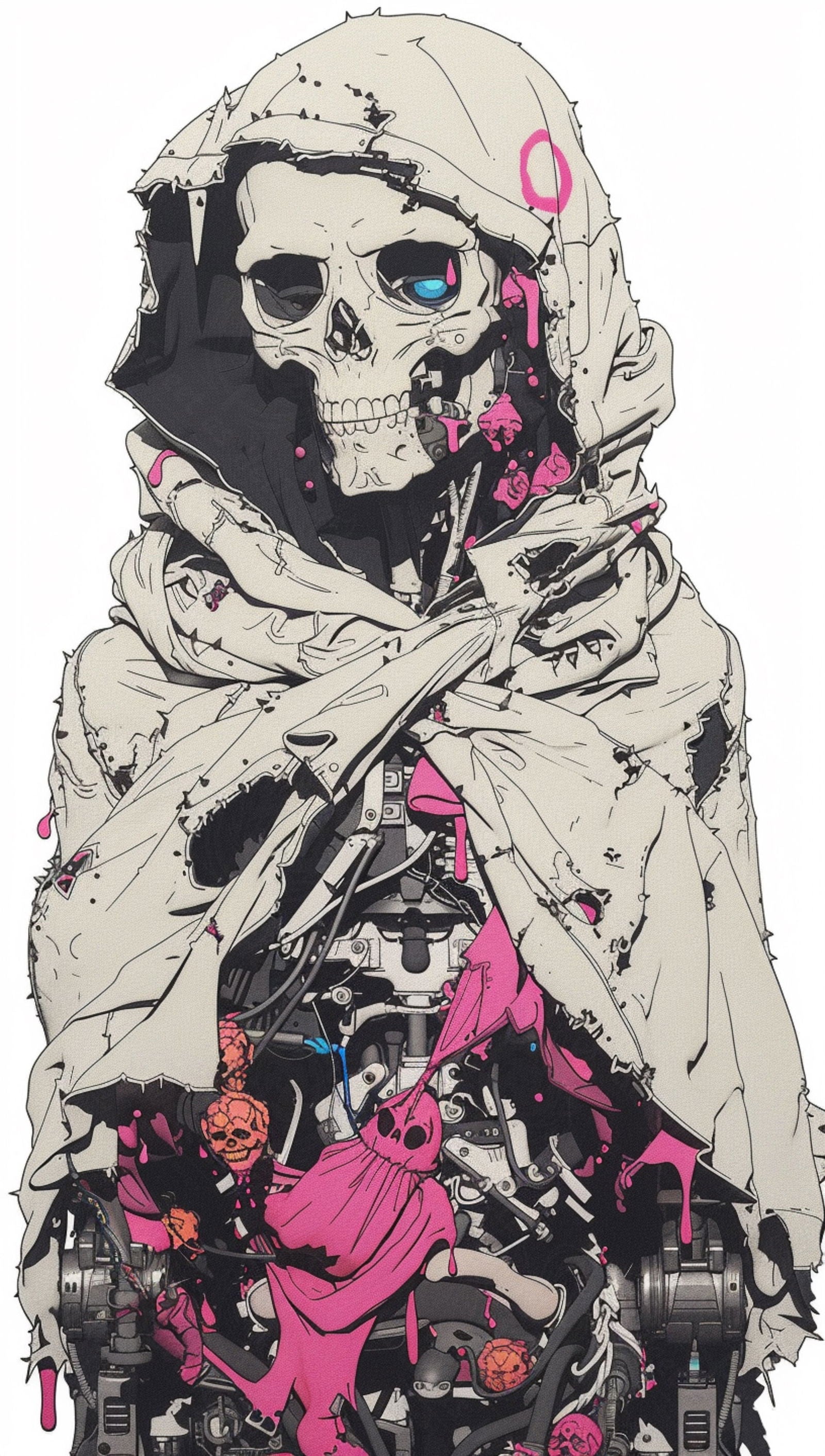 Mother Muerte 09 by 16 329 SN2249 - Sweet As Hell Designs