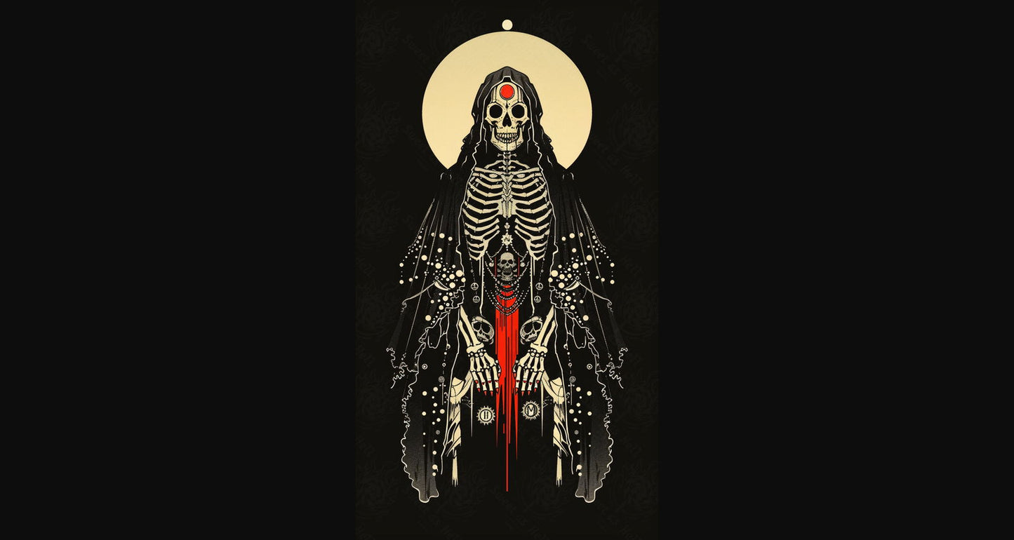 Mother Muerte 09 by 16 335 SN2255 - Sweet As Hell Designs