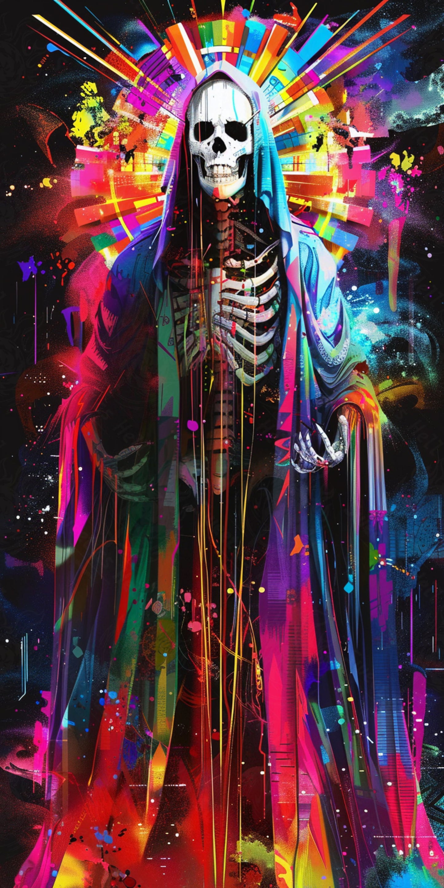Mother Muerte 09 by 16 338 SN2258 - Sweet As Hell Designs